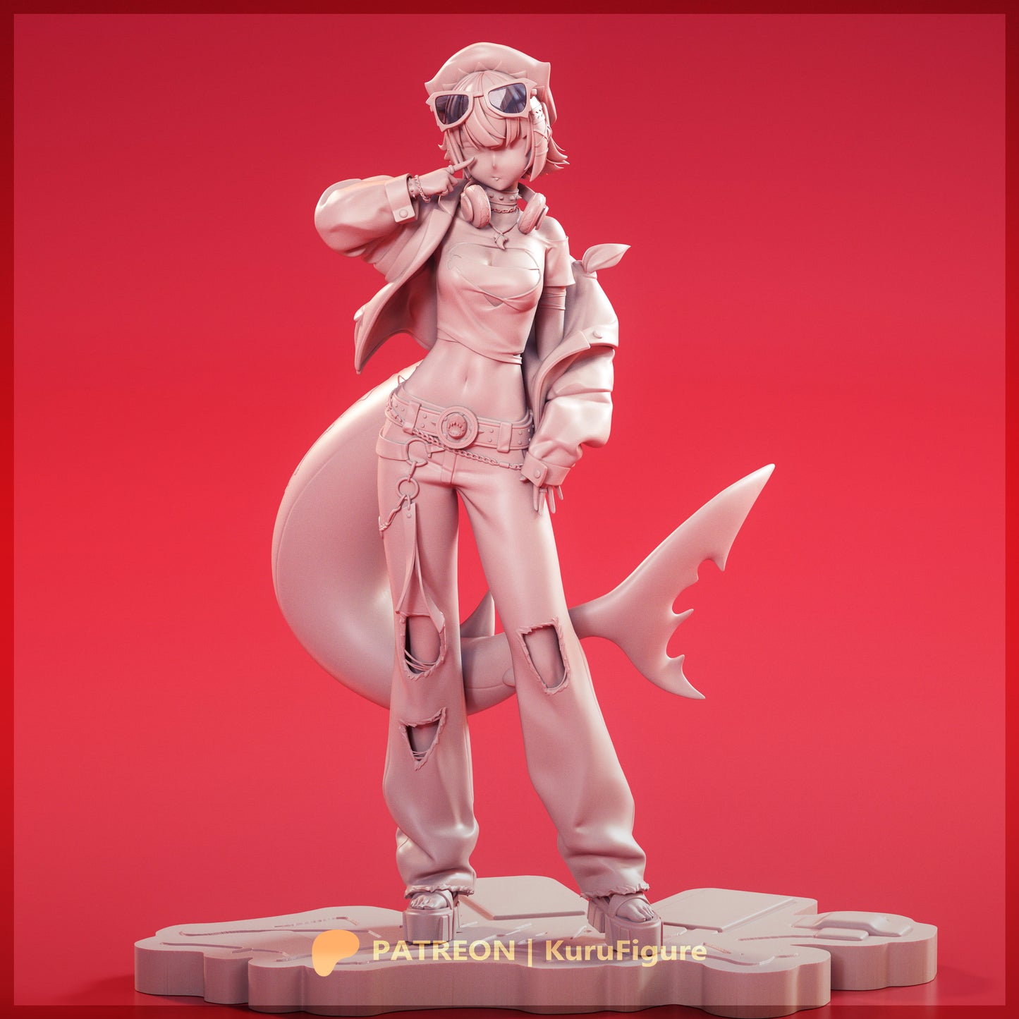 Kuru Figures Ellen Joe - Zenless Zone Zero