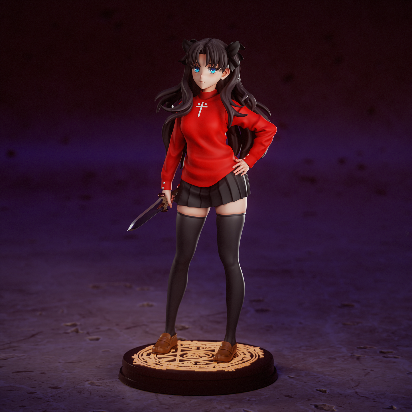 Tenshi Figures Rin Tohsaka - Fate series