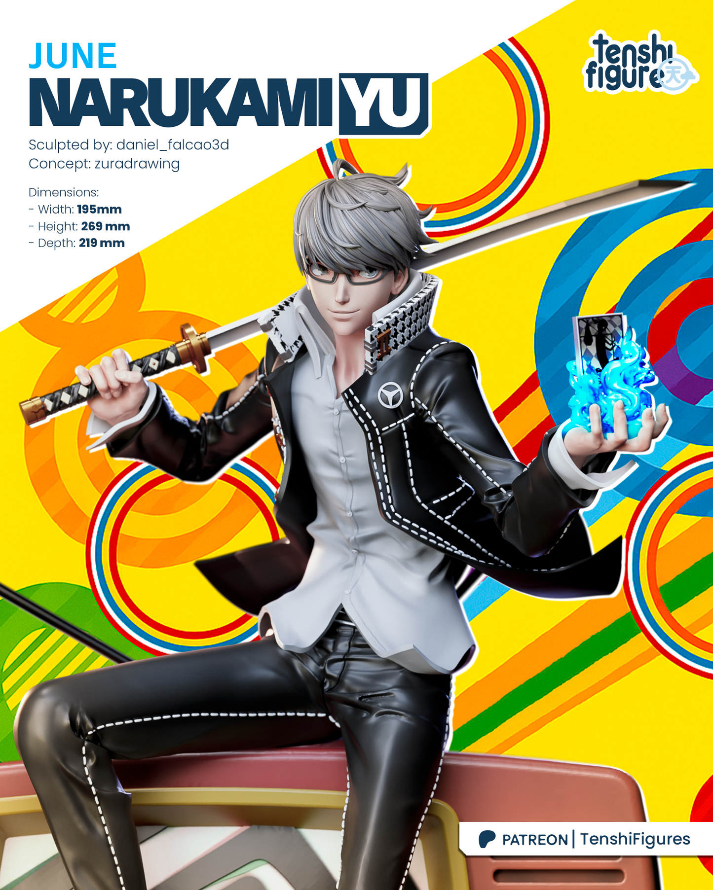 Tenshi Figures Narukami Yu - Persona 4