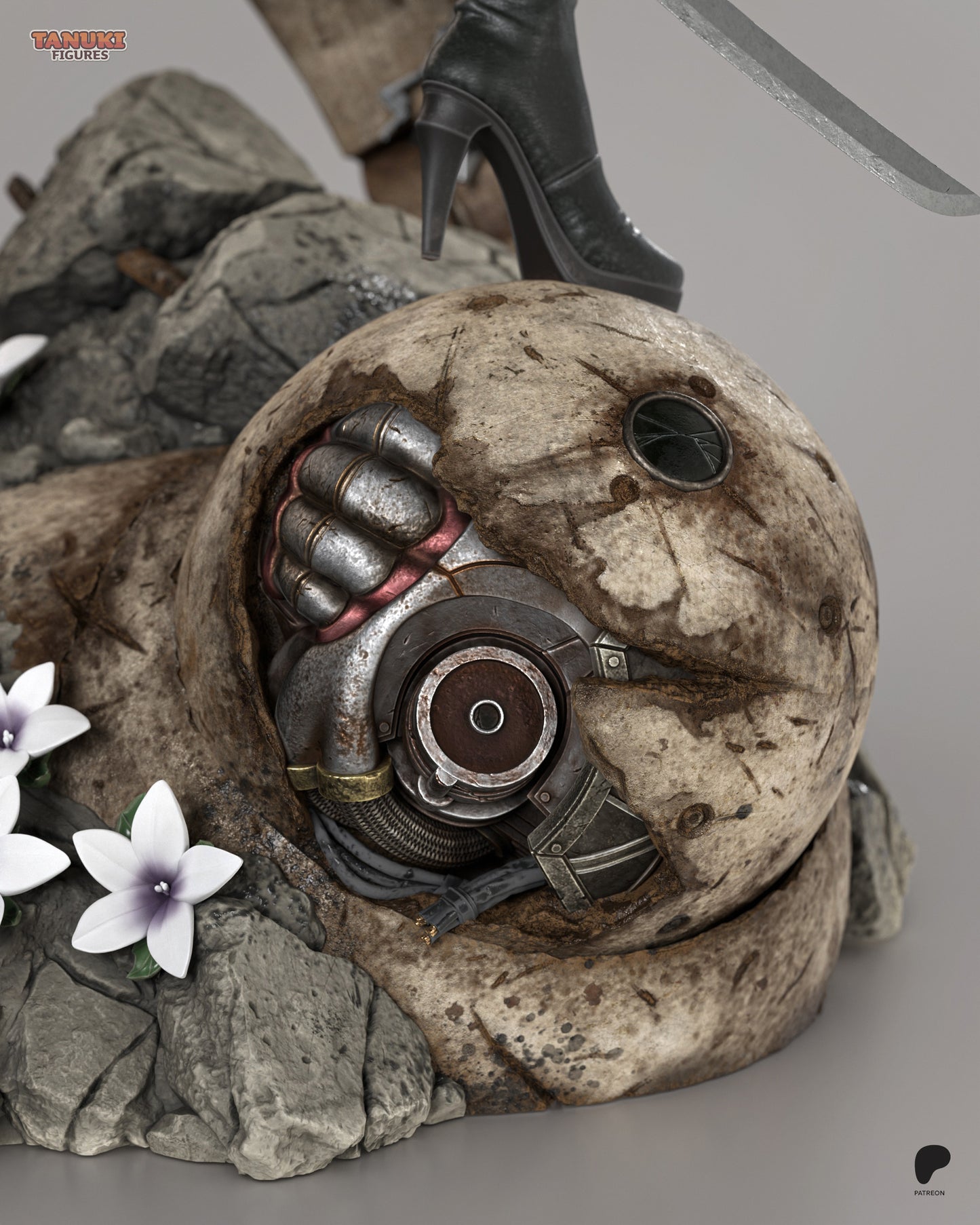 Tanuki Figures 2B - NieR Automata