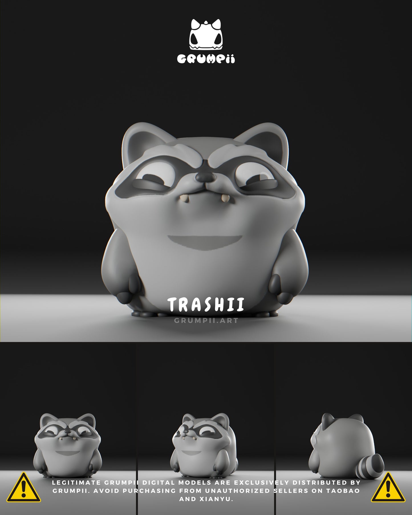 Grumpii Art Toy - Munchii Squad