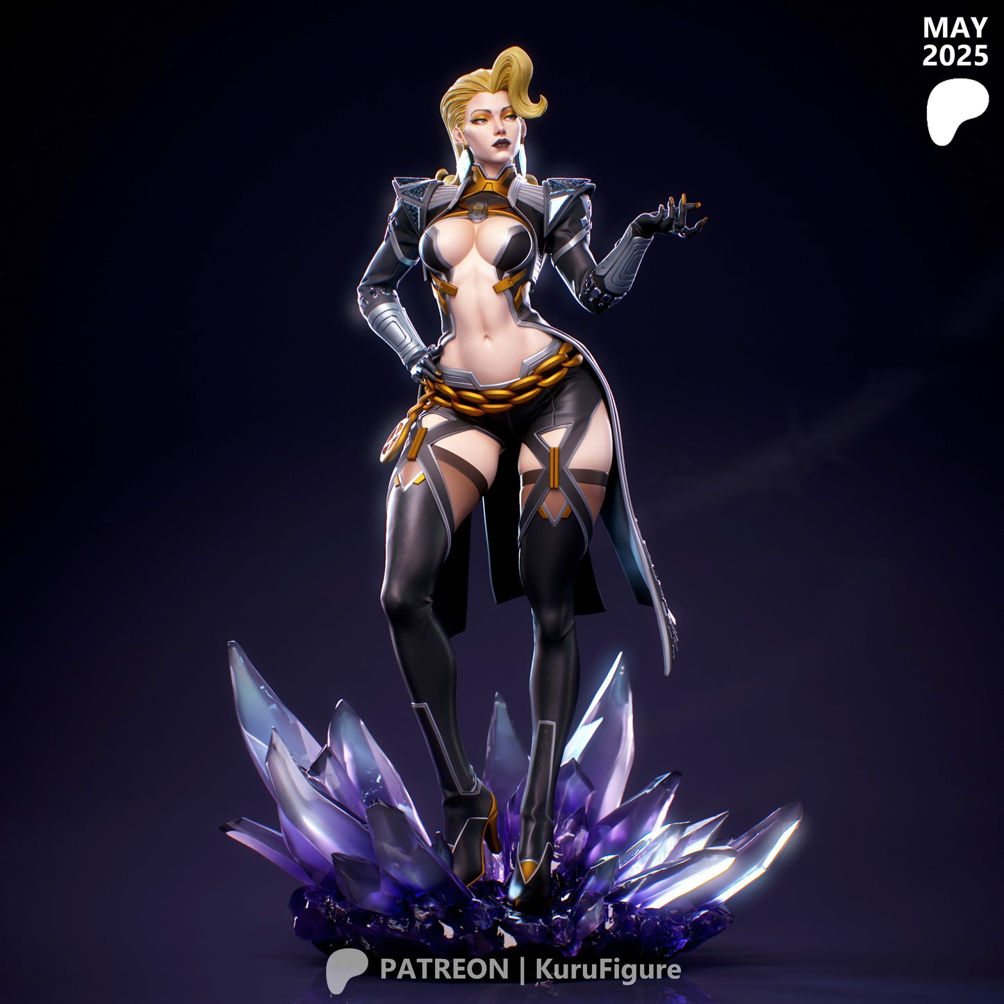 Kuru Figures Emma frost - Marvel Rivals