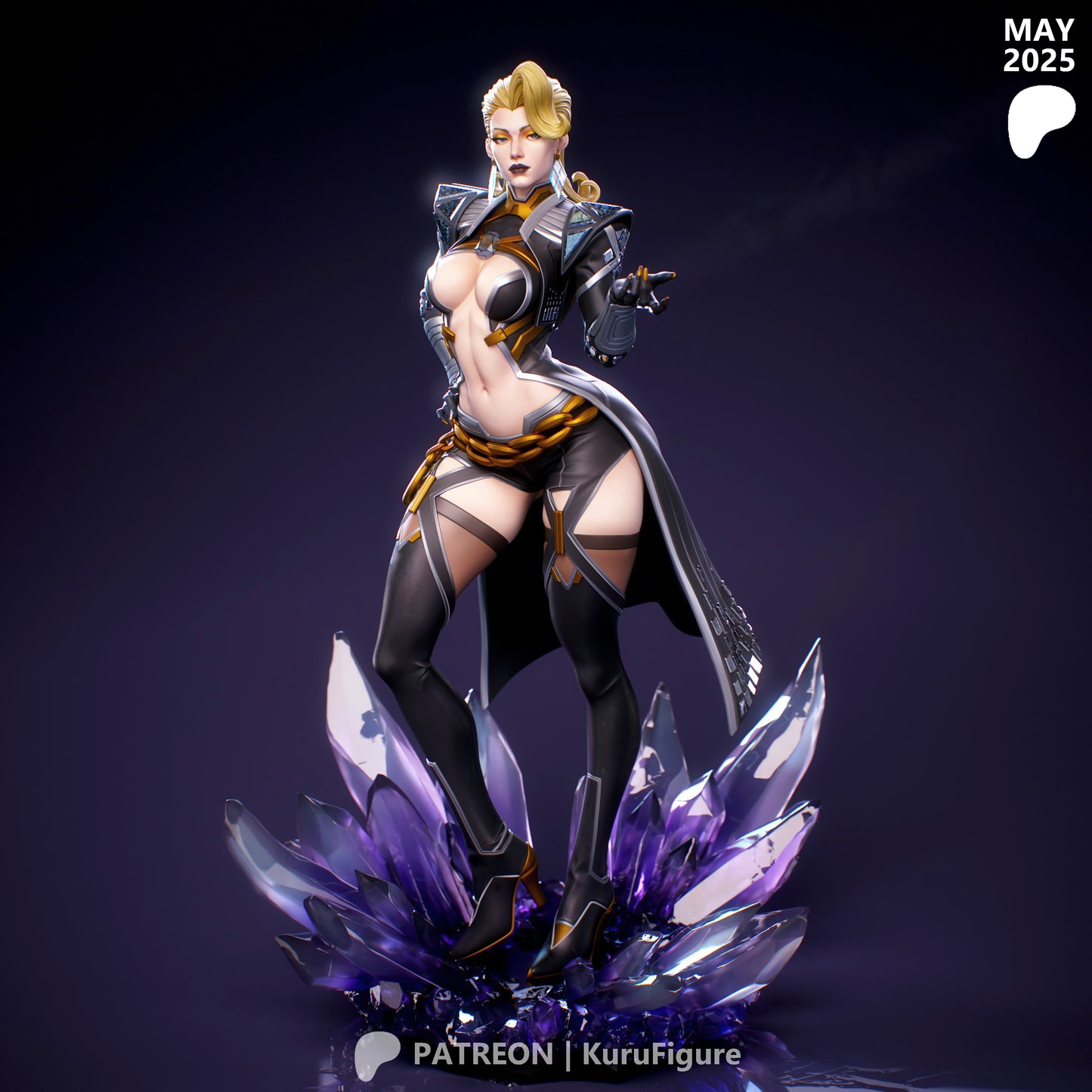 Kuru Figures Emma frost - Marvel Rivals