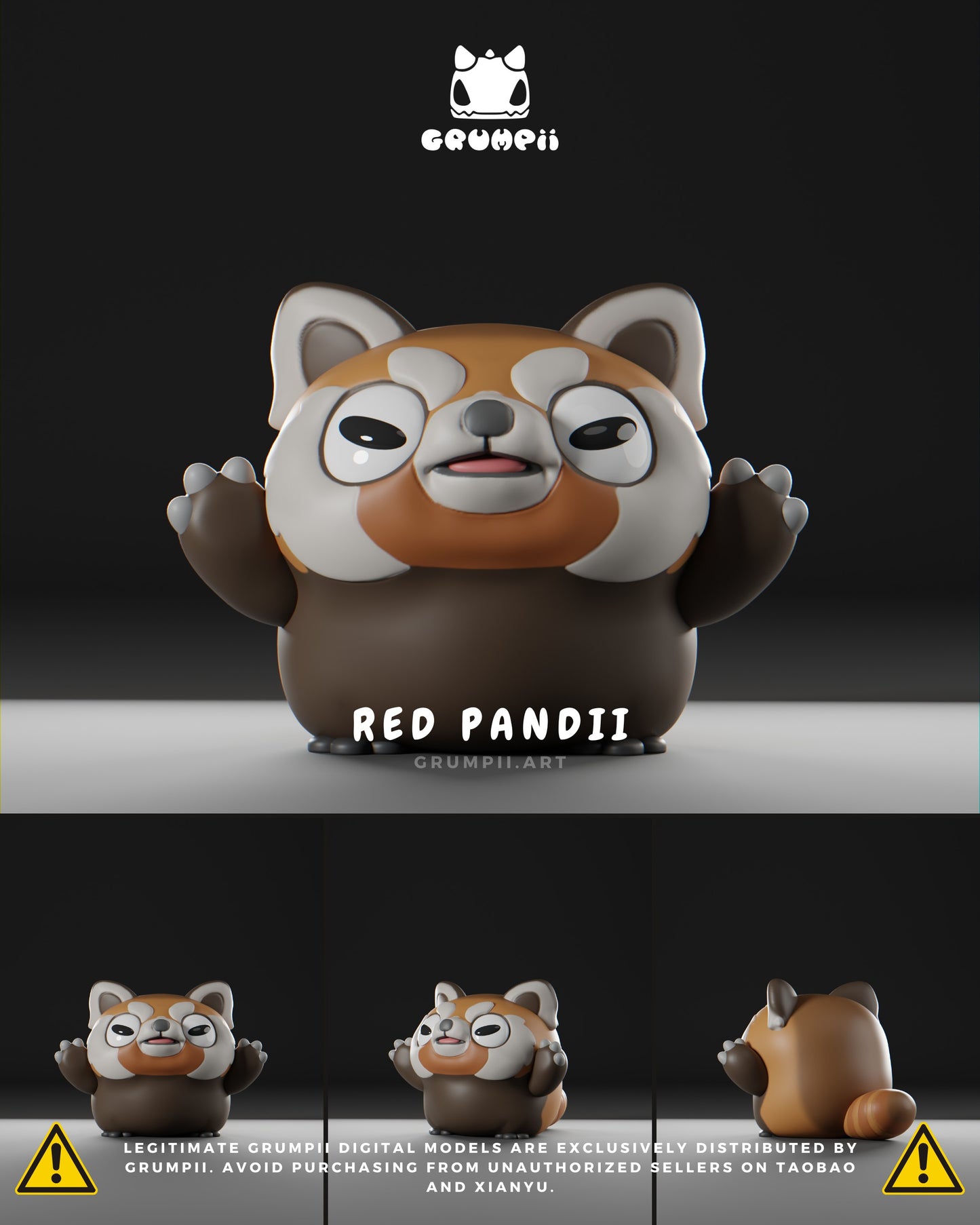 Grumpii Art Toy - Munchii Squad