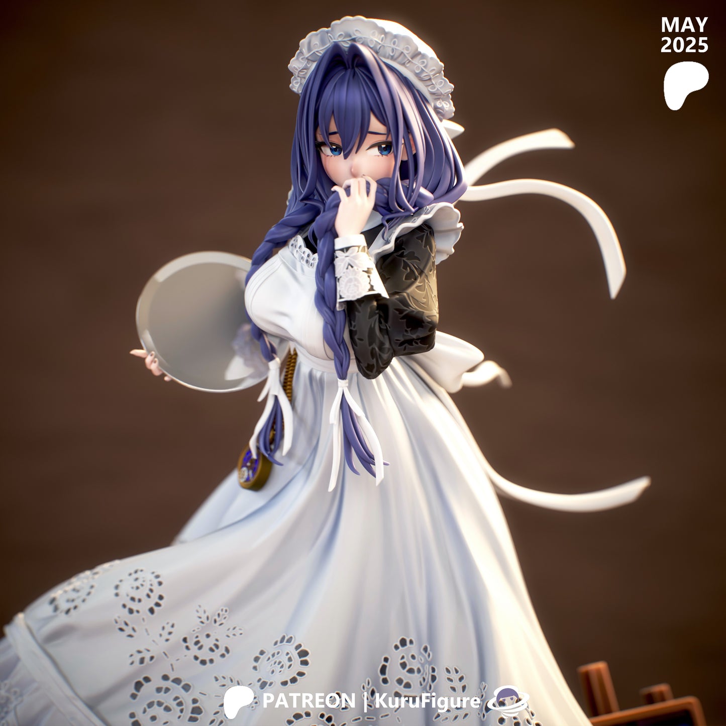 Kuru Figures Maid Kronii