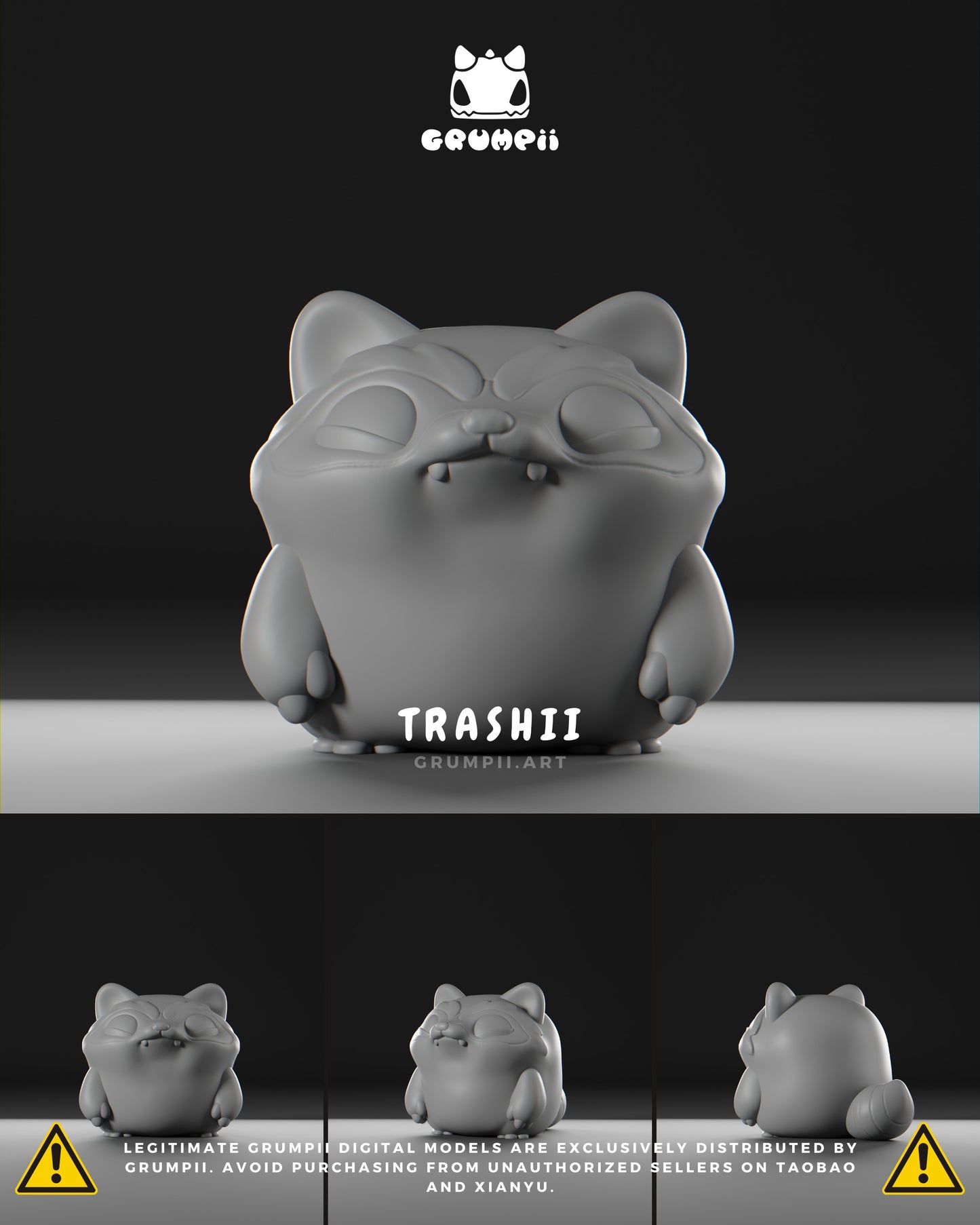 Grumpii Art Toy - Munchii Squad