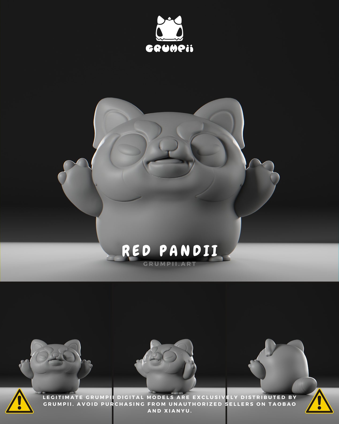 Grumpii Art Toy - Munchii Squad