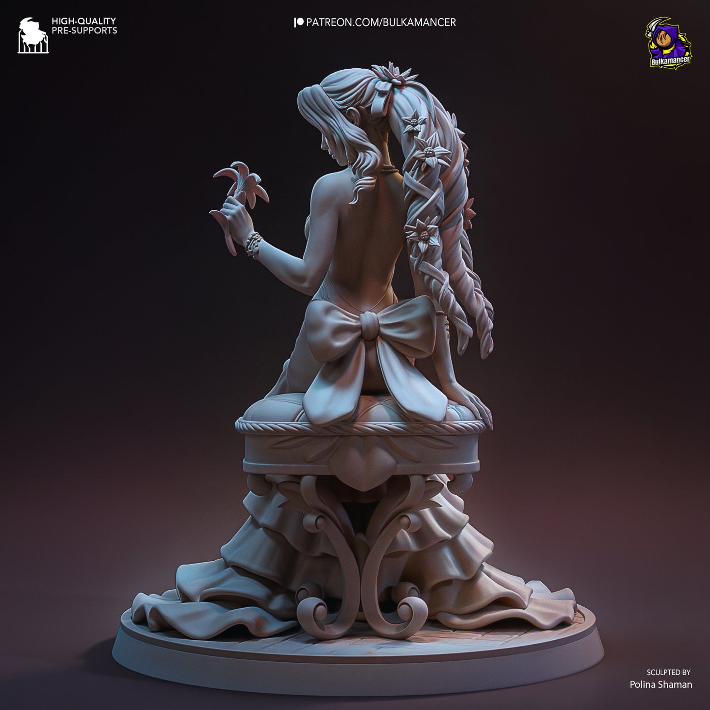 Bulkamancer Sculps Aerith - Final Fantasy VII