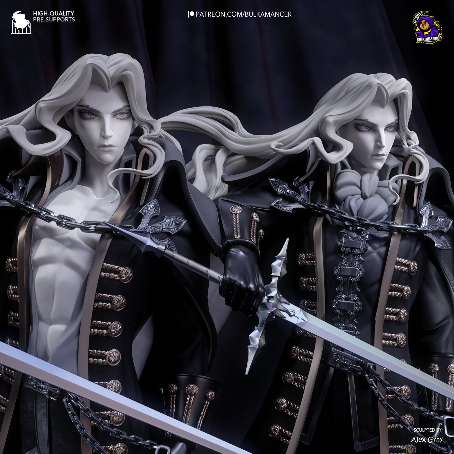 Bulkamancer Sculps Alucard - Castlevania