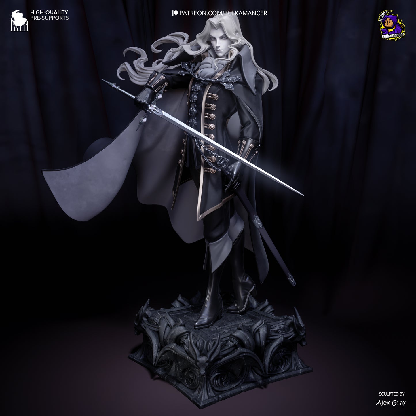Bulkamancer Sculps Alucard - Castlevania