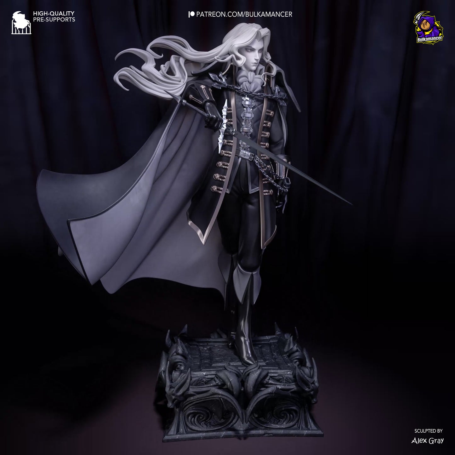Bulkamancer Sculps Alucard - Castlevania