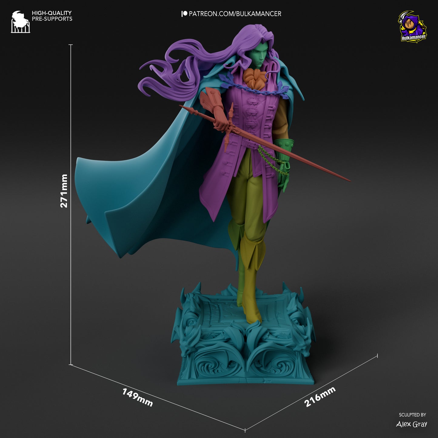 Bulkamancer Sculps Alucard - Castlevania