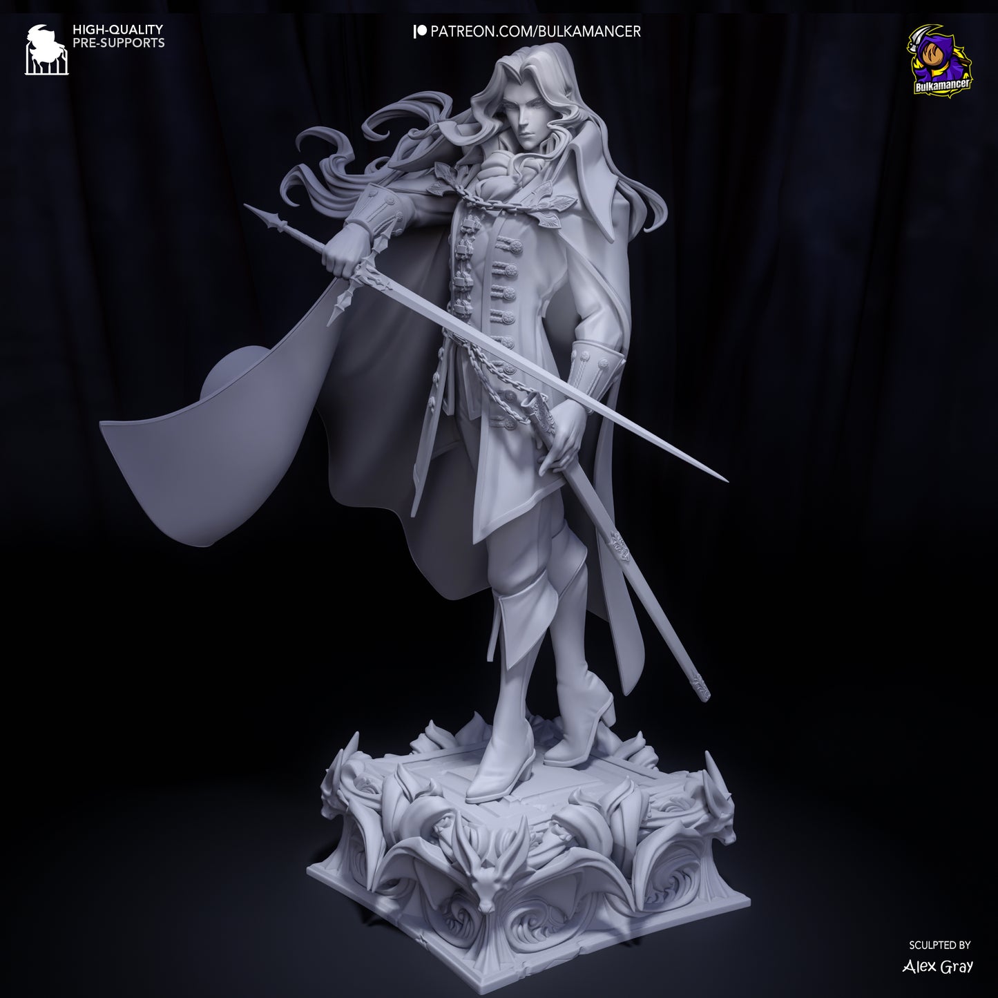 Bulkamancer Sculps Alucard - Castlevania