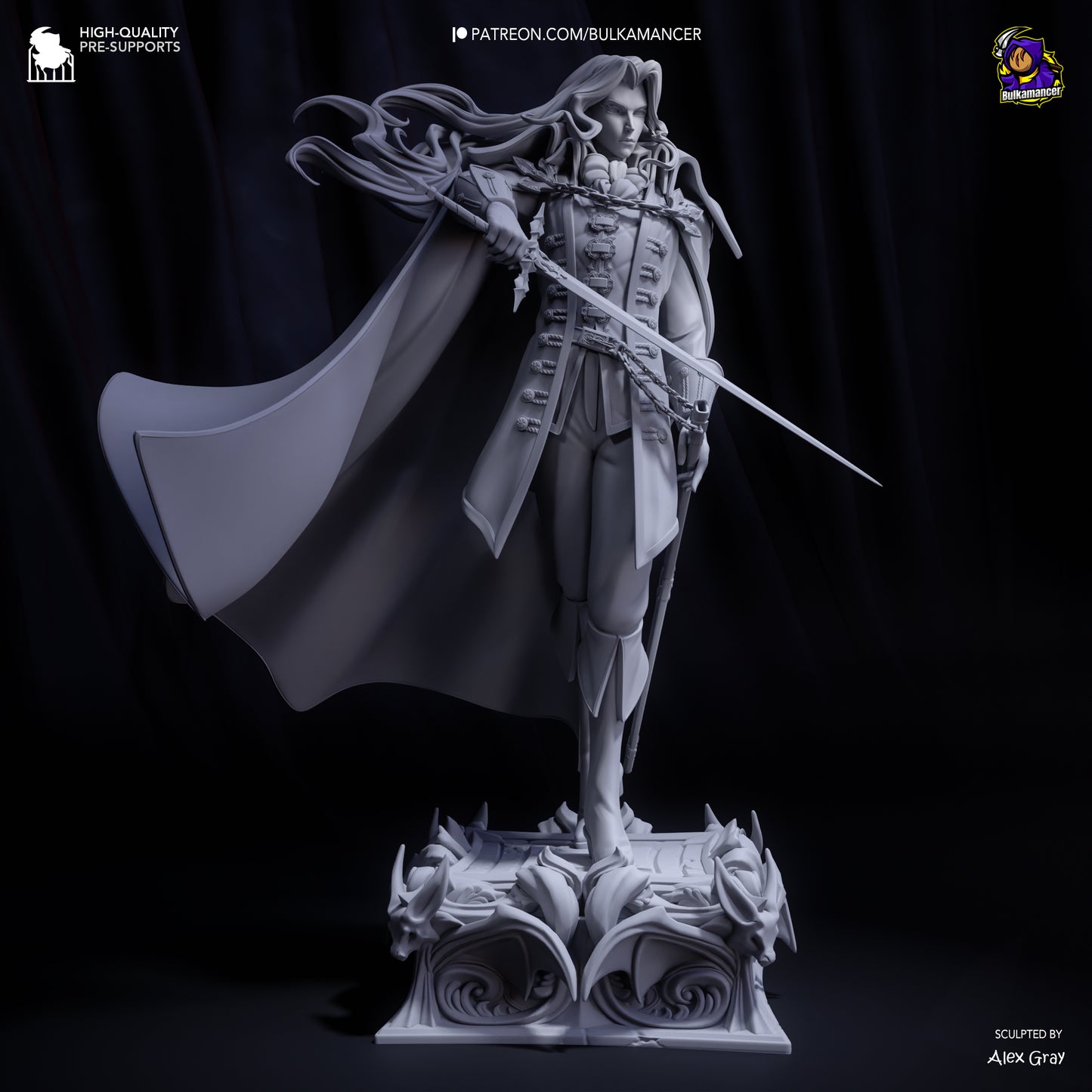 Bulkamancer Sculps Alucard - Castlevania