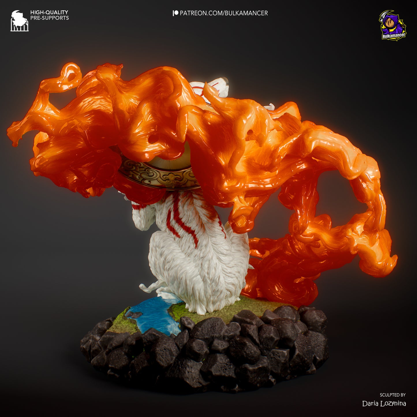 Bulkamancer Sculps Amaterasu - Okami