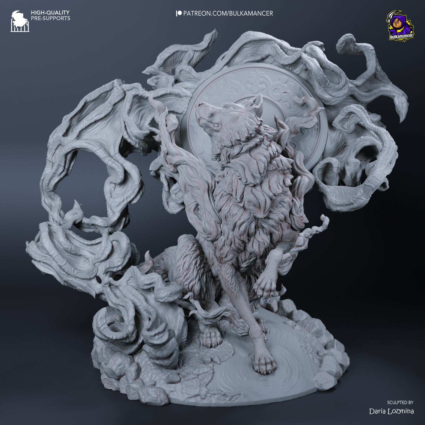 Bulkamancer Sculps Amaterasu - Okami