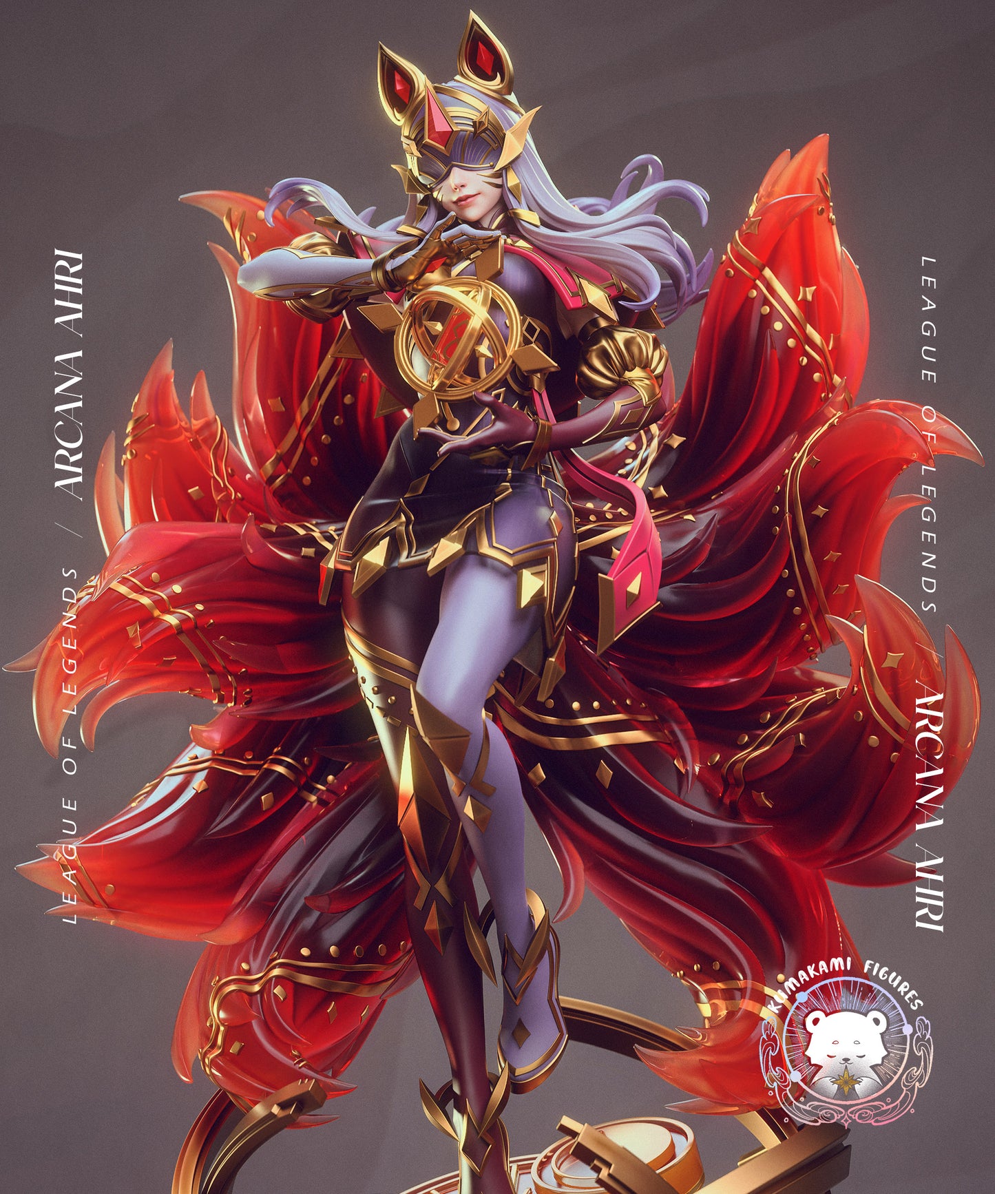 Kumakami Figures Arcana Ahri - League of Legend