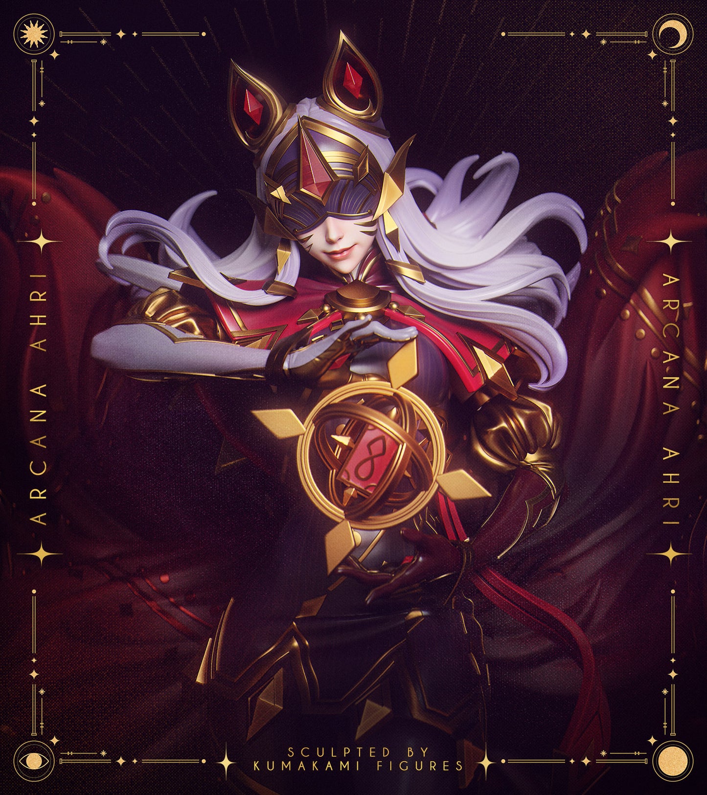 Kumakami Figures Arcana Ahri - League of Legend