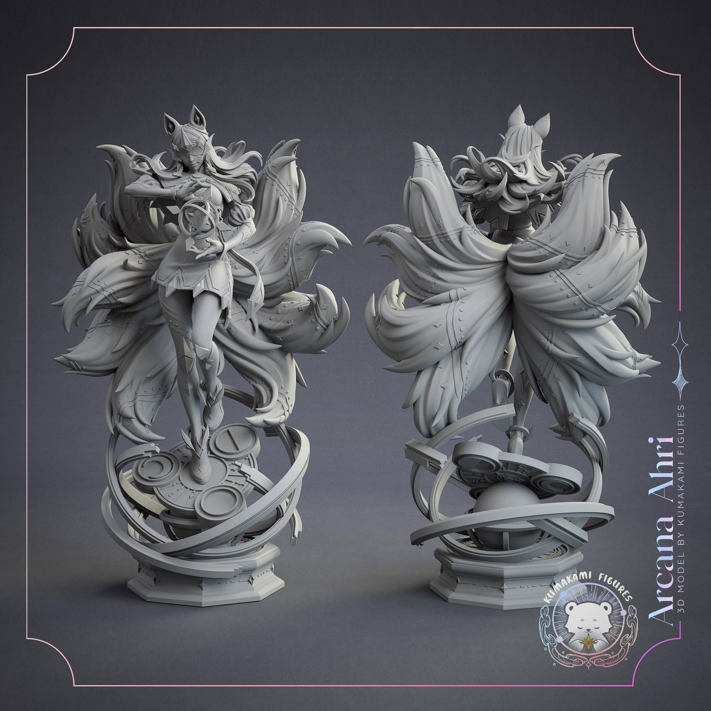 Kumakami Figures Arcana Ahri - League of Legend