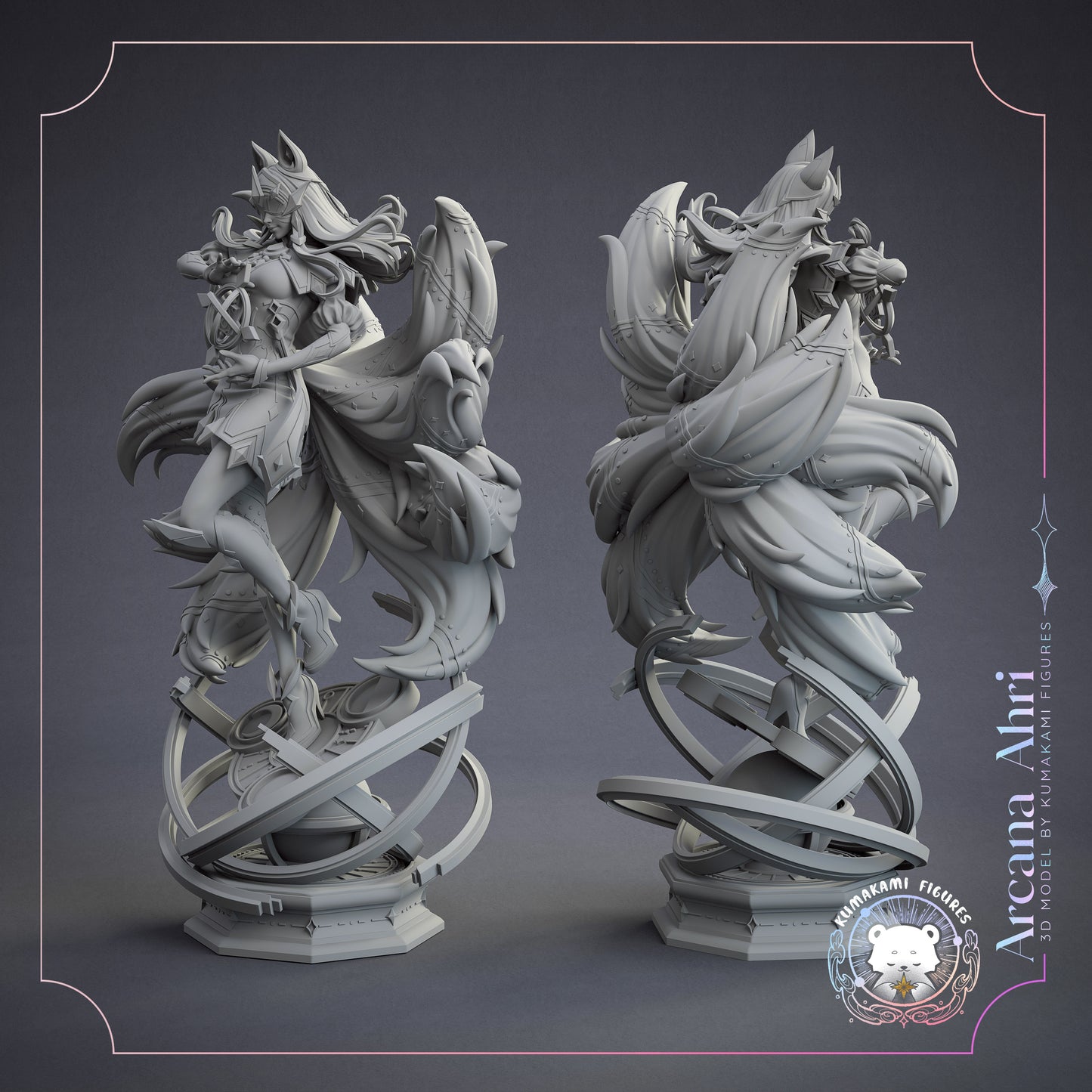 Kumakami Figures Arcana Ahri - League of Legend