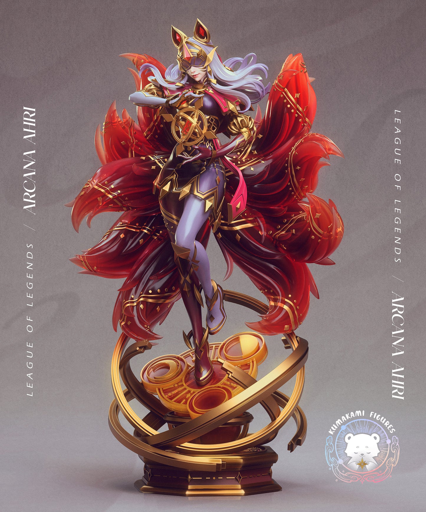Kumakami Figures Arcana Ahri - League of Legend