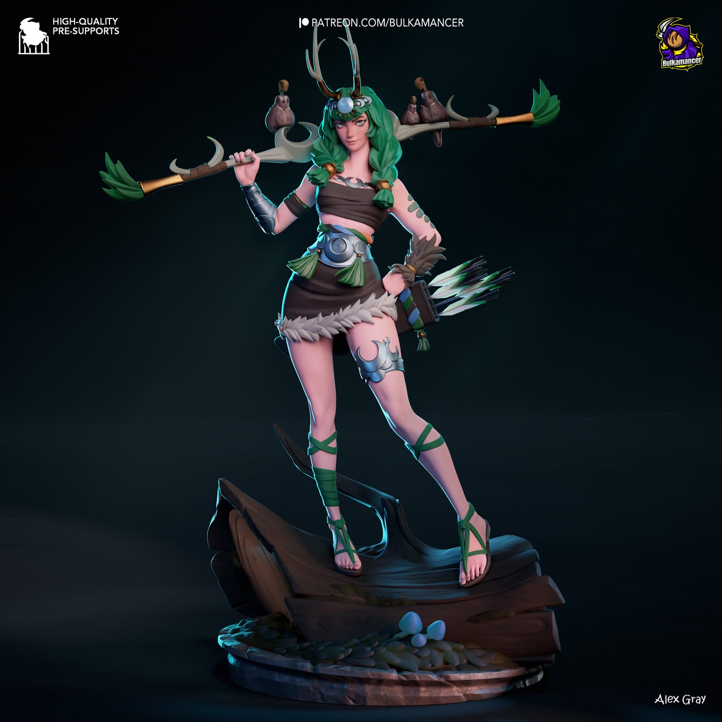Bulkamancer Sculps Artemis - Hades