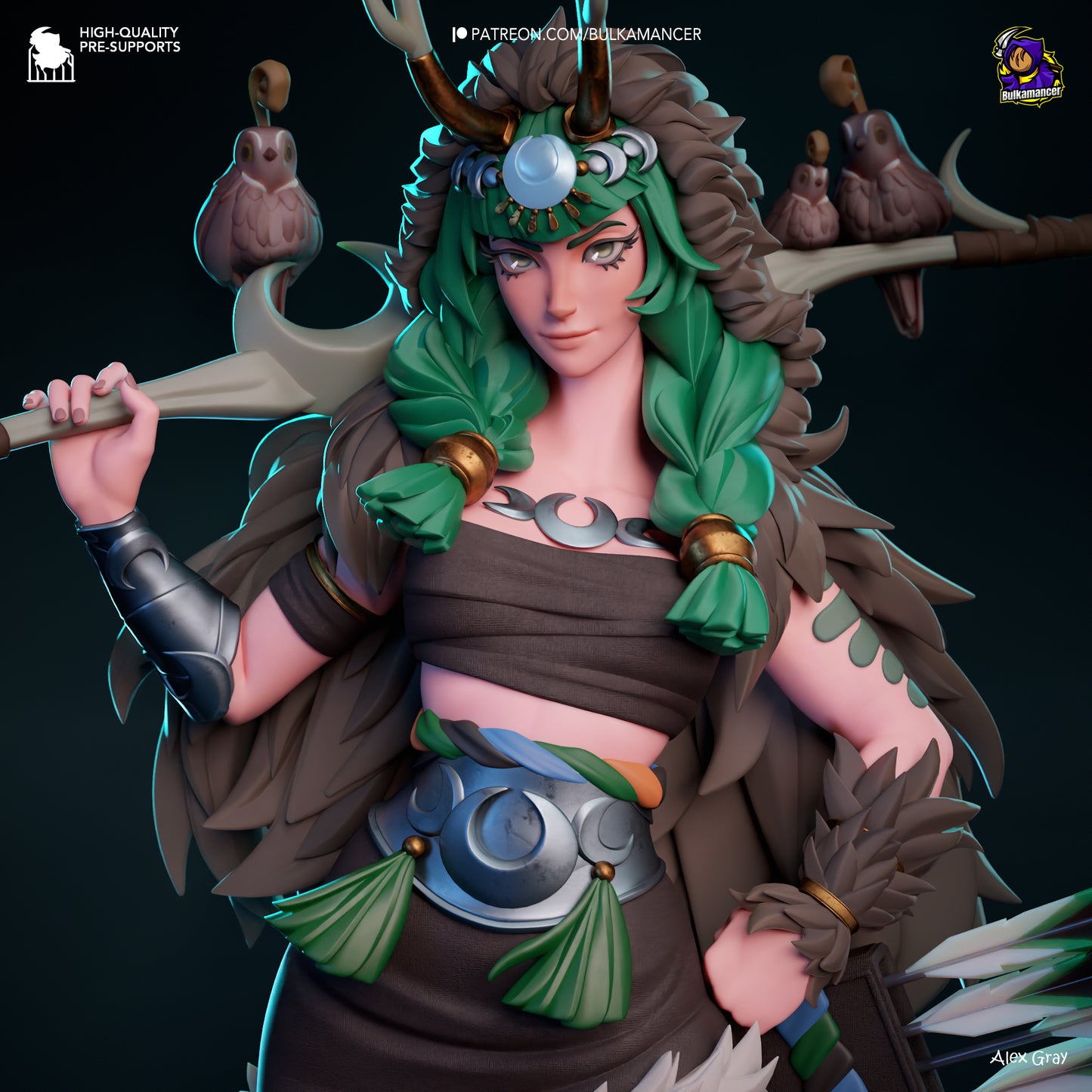 Bulkamancer Sculps Artemis - Hades
