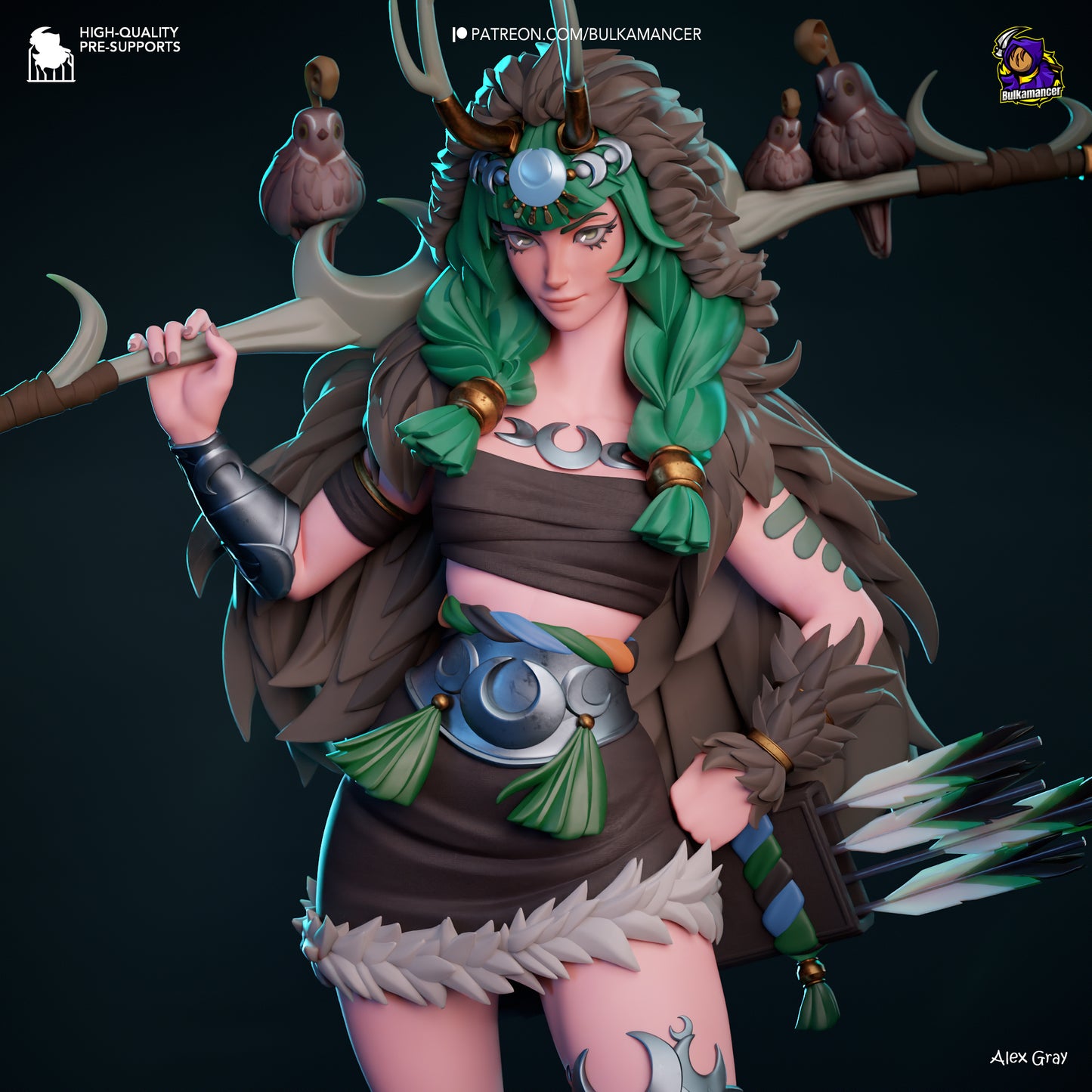 Bulkamancer Sculps Artemis - Hades