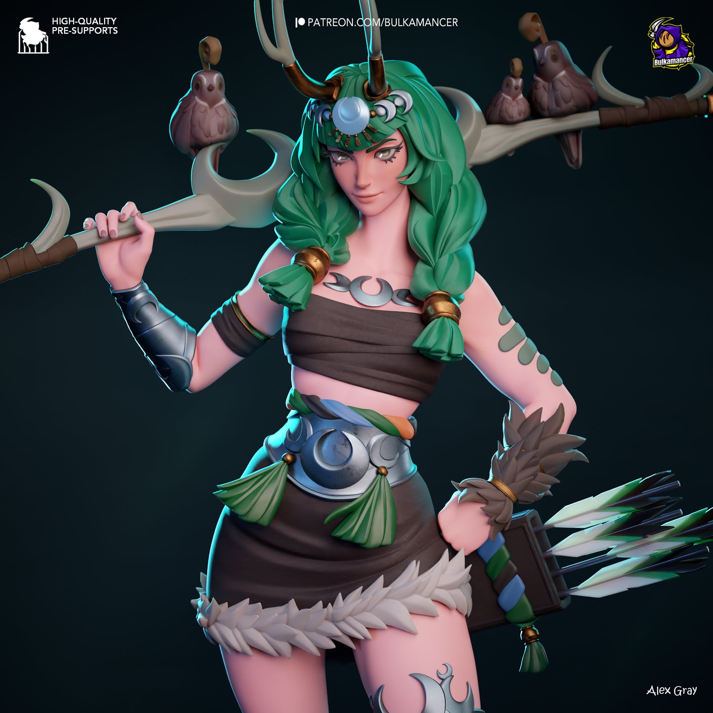 Bulkamancer Sculps Artemis - Hades