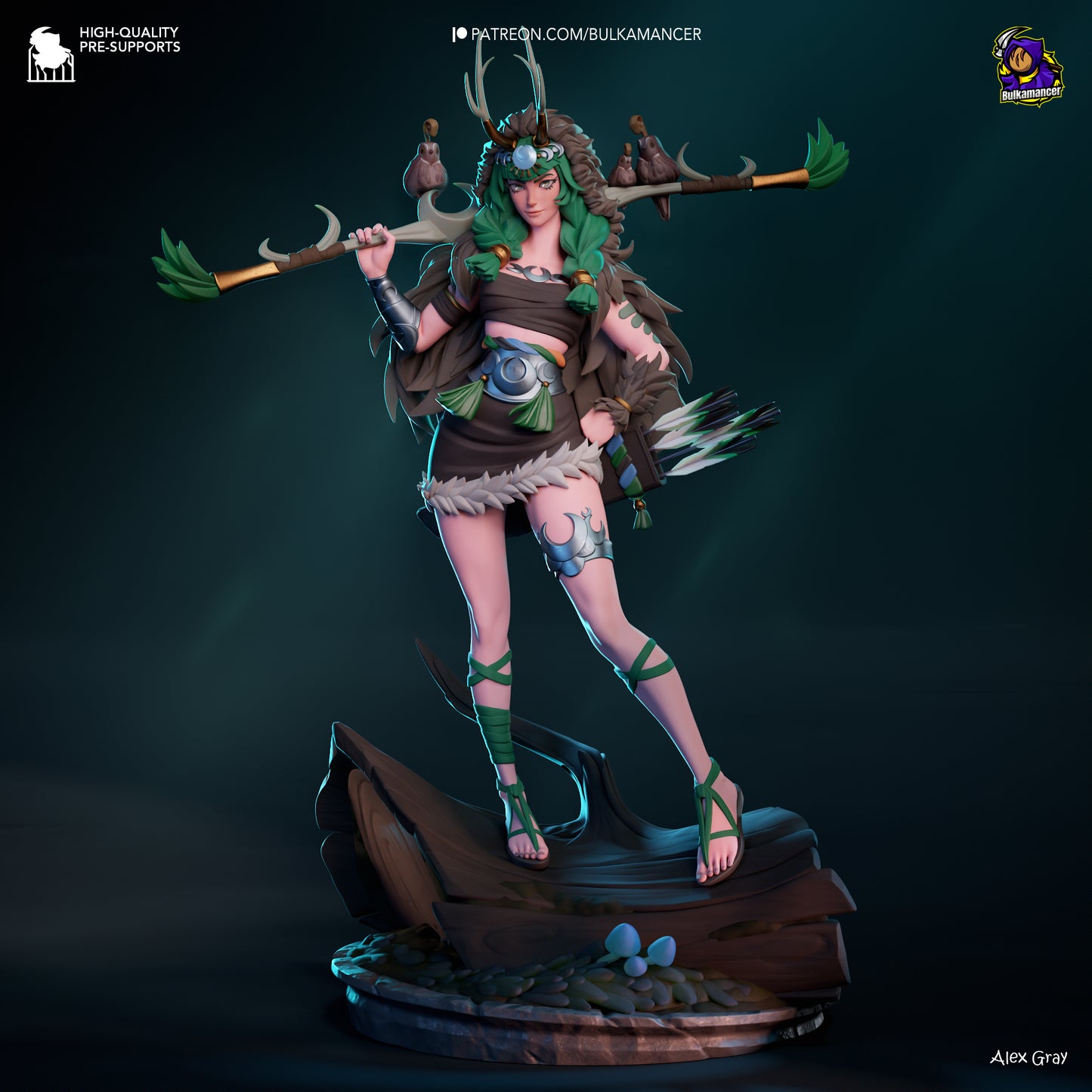 Bulkamancer Sculps Artemis - Hades