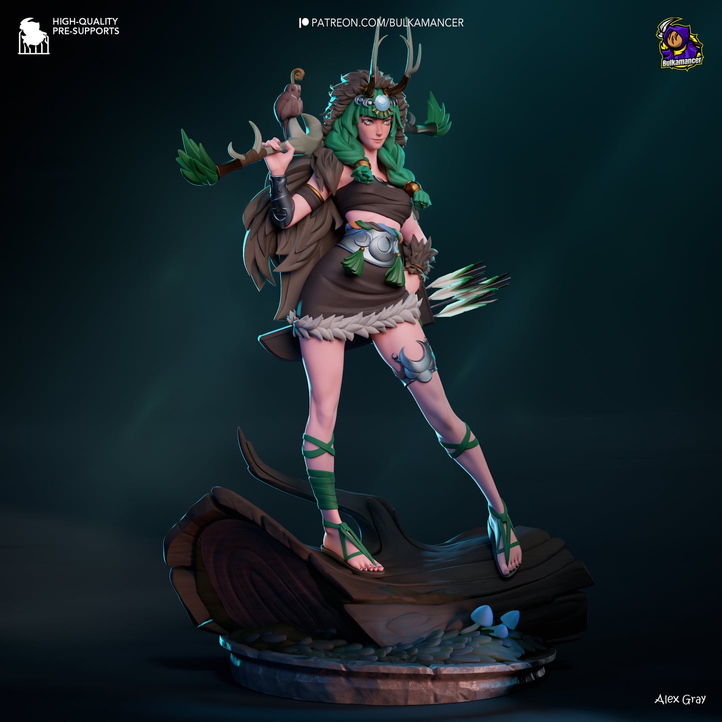 Bulkamancer Sculps Artemis - Hades