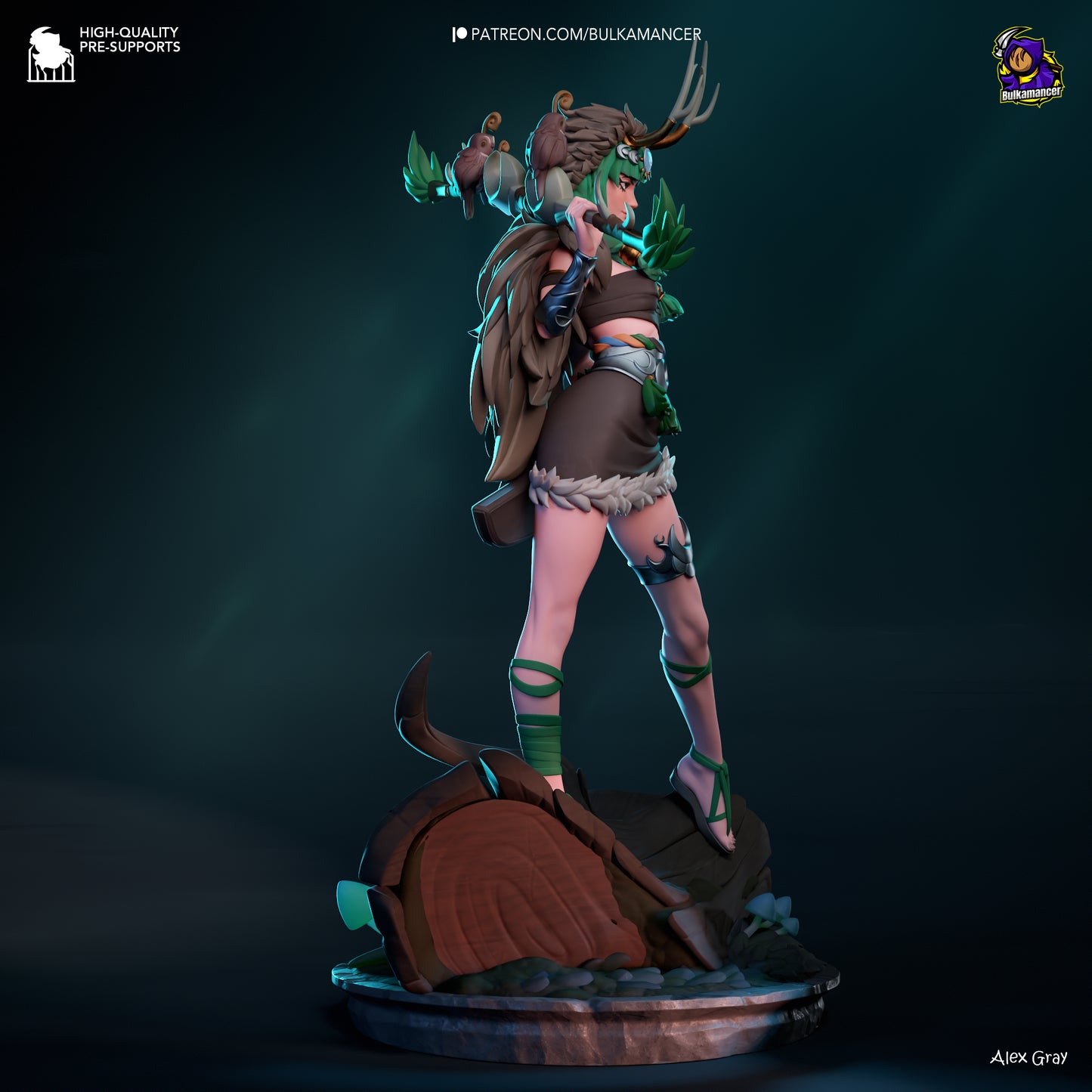 Bulkamancer Sculps Artemis - Hades