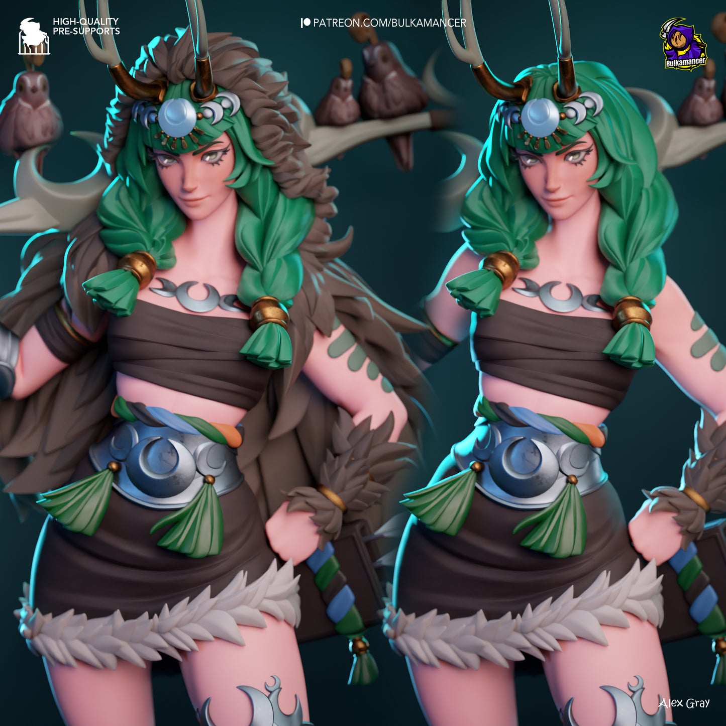 Bulkamancer Sculps Artemis - Hades