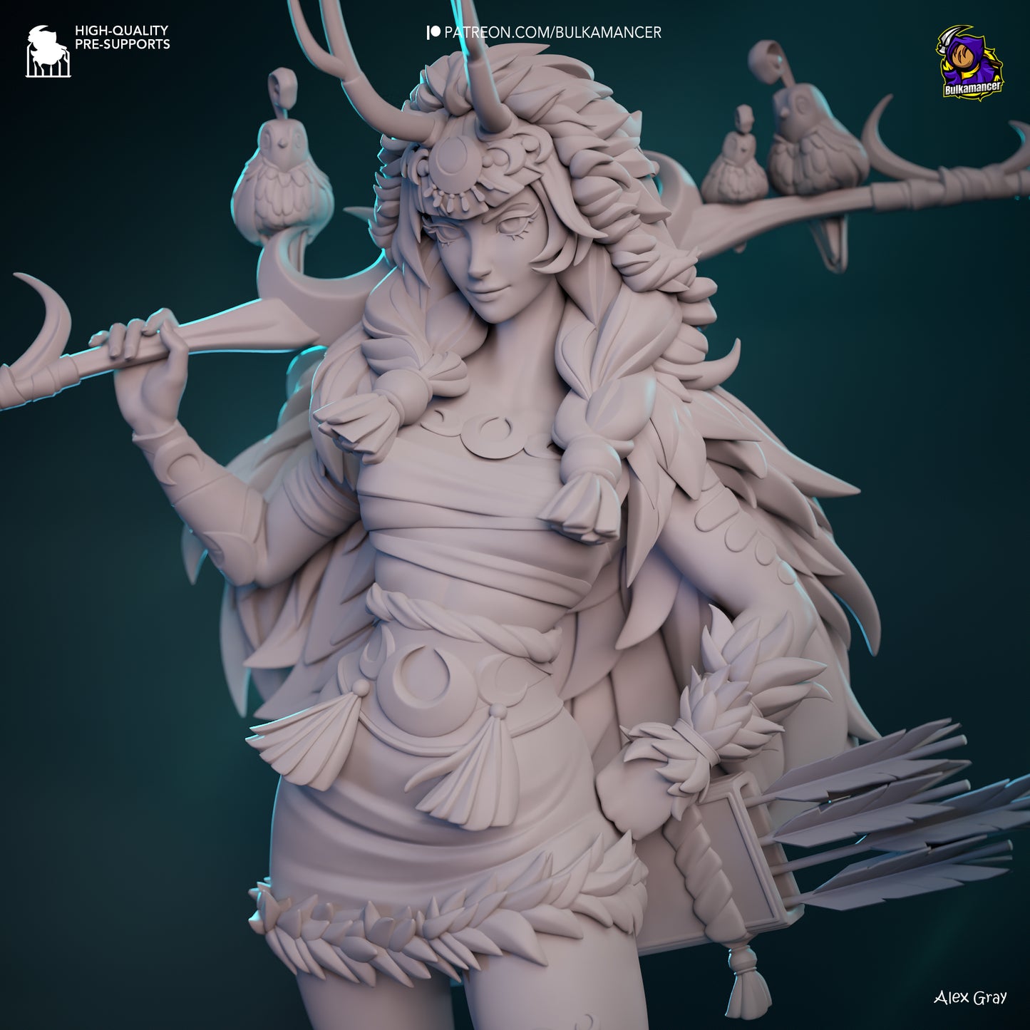 Bulkamancer Sculps Artemis - Hades