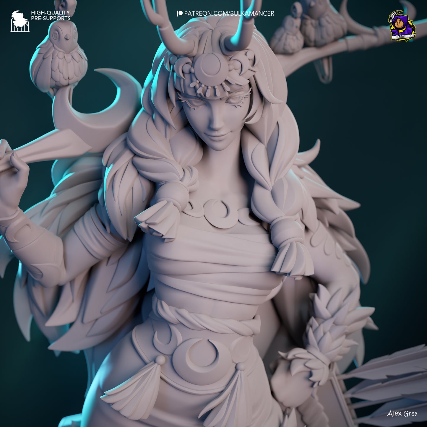 Bulkamancer Sculps Artemis - Hades