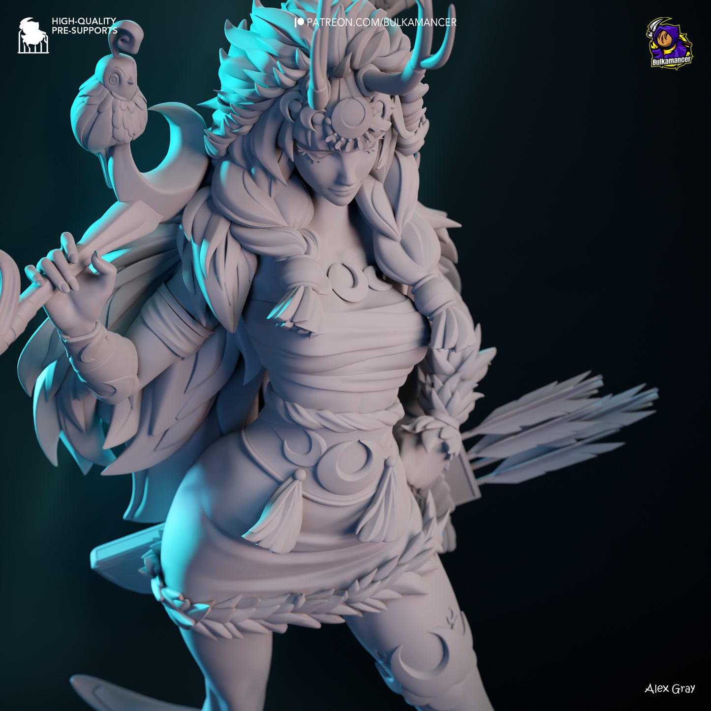 Bulkamancer Sculps Artemis - Hades