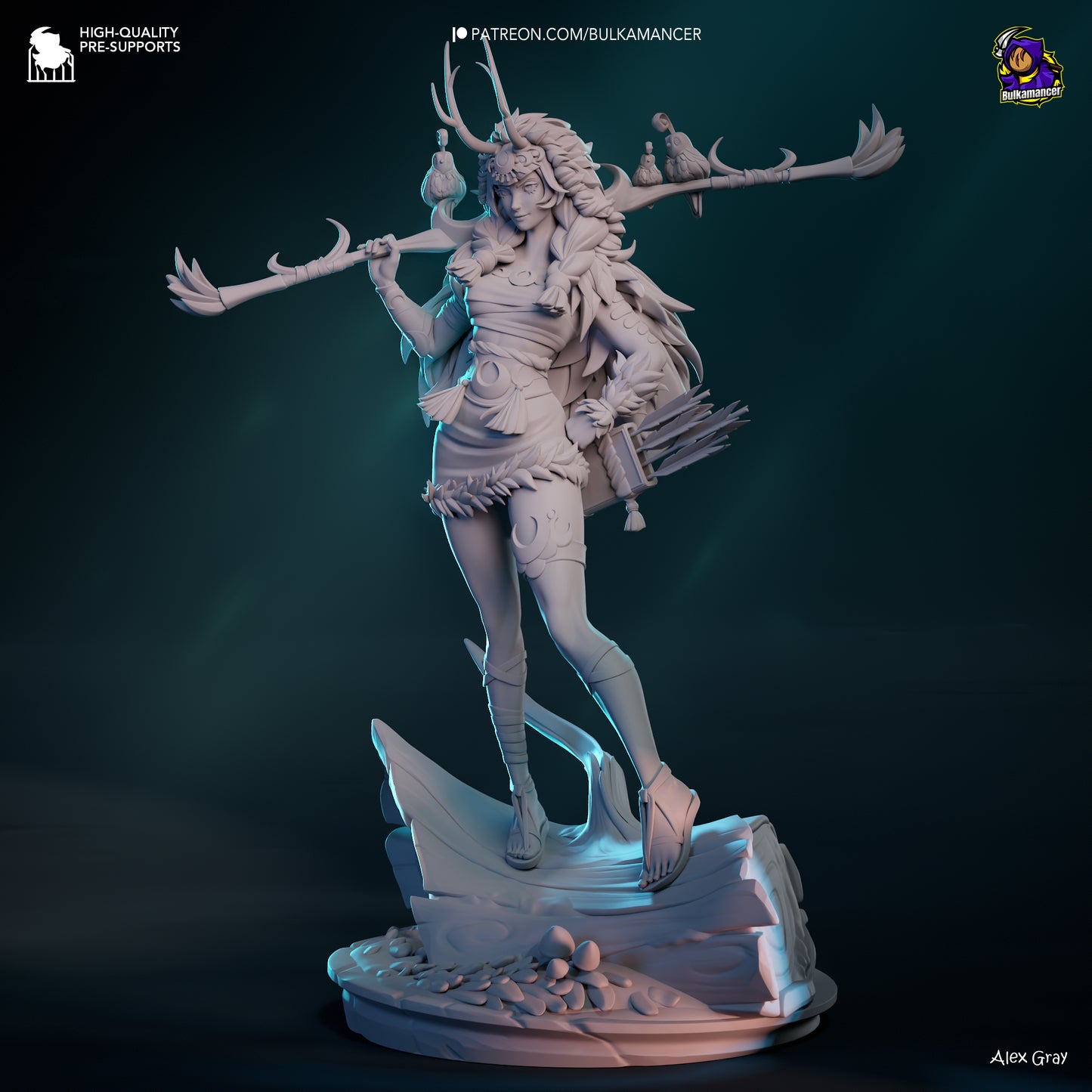 Bulkamancer Sculps Artemis - Hades