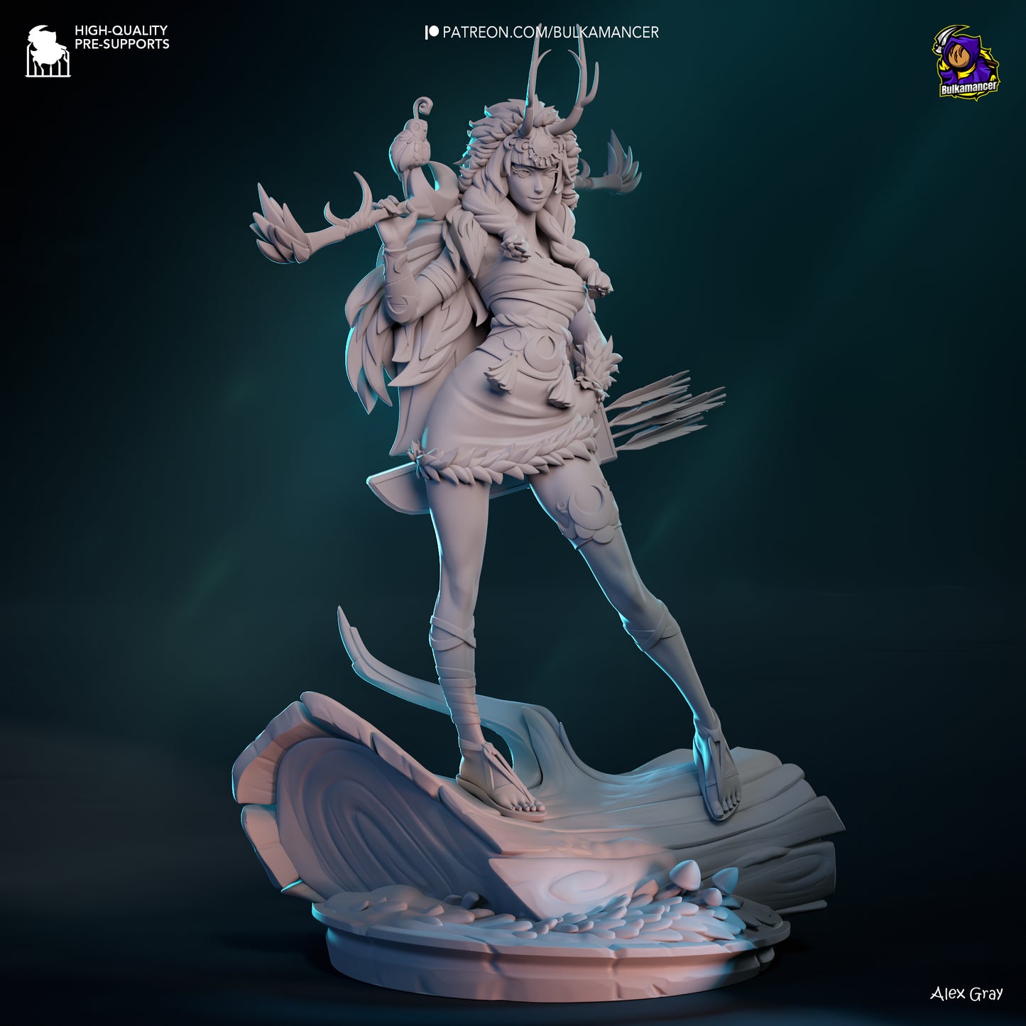 Bulkamancer Sculps Artemis - Hades