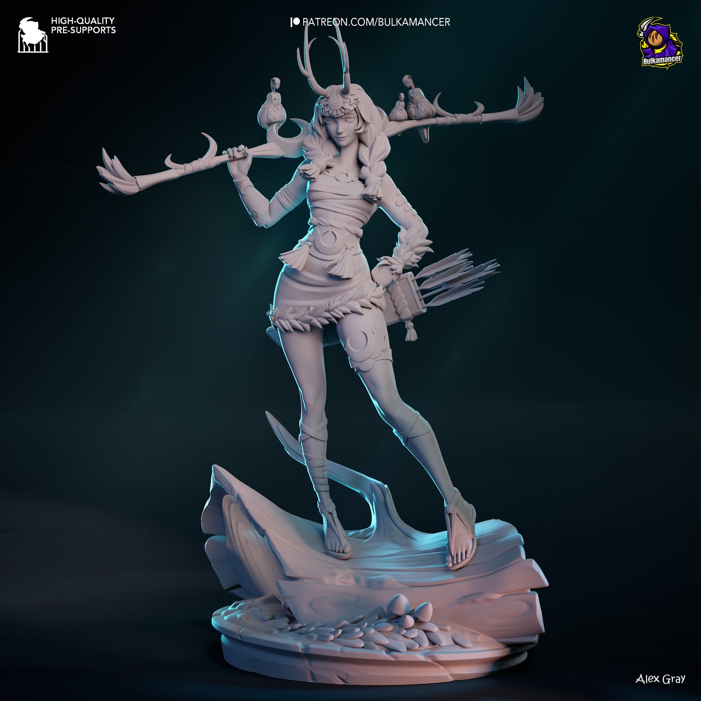 Bulkamancer Sculps Artemis - Hades