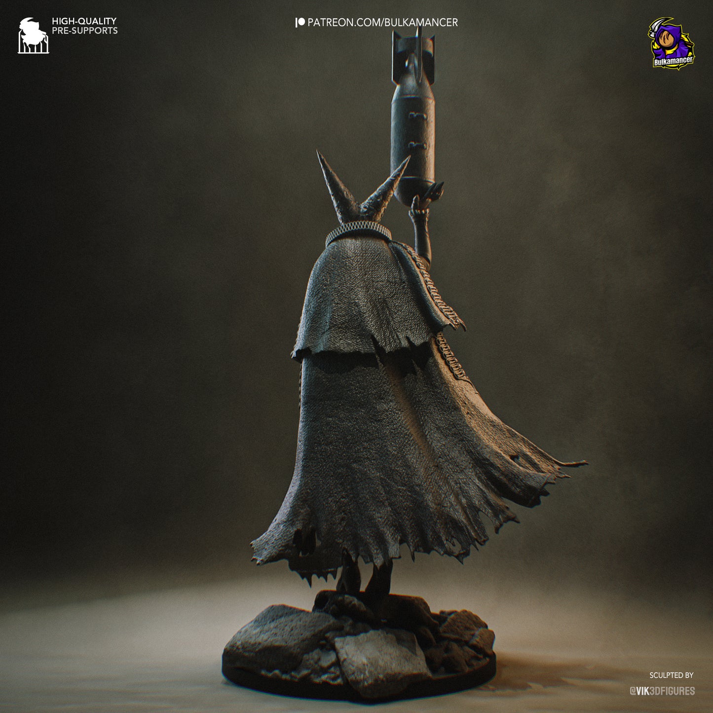Bulkamancer Sculps Artillery Witch - Trench Crusade