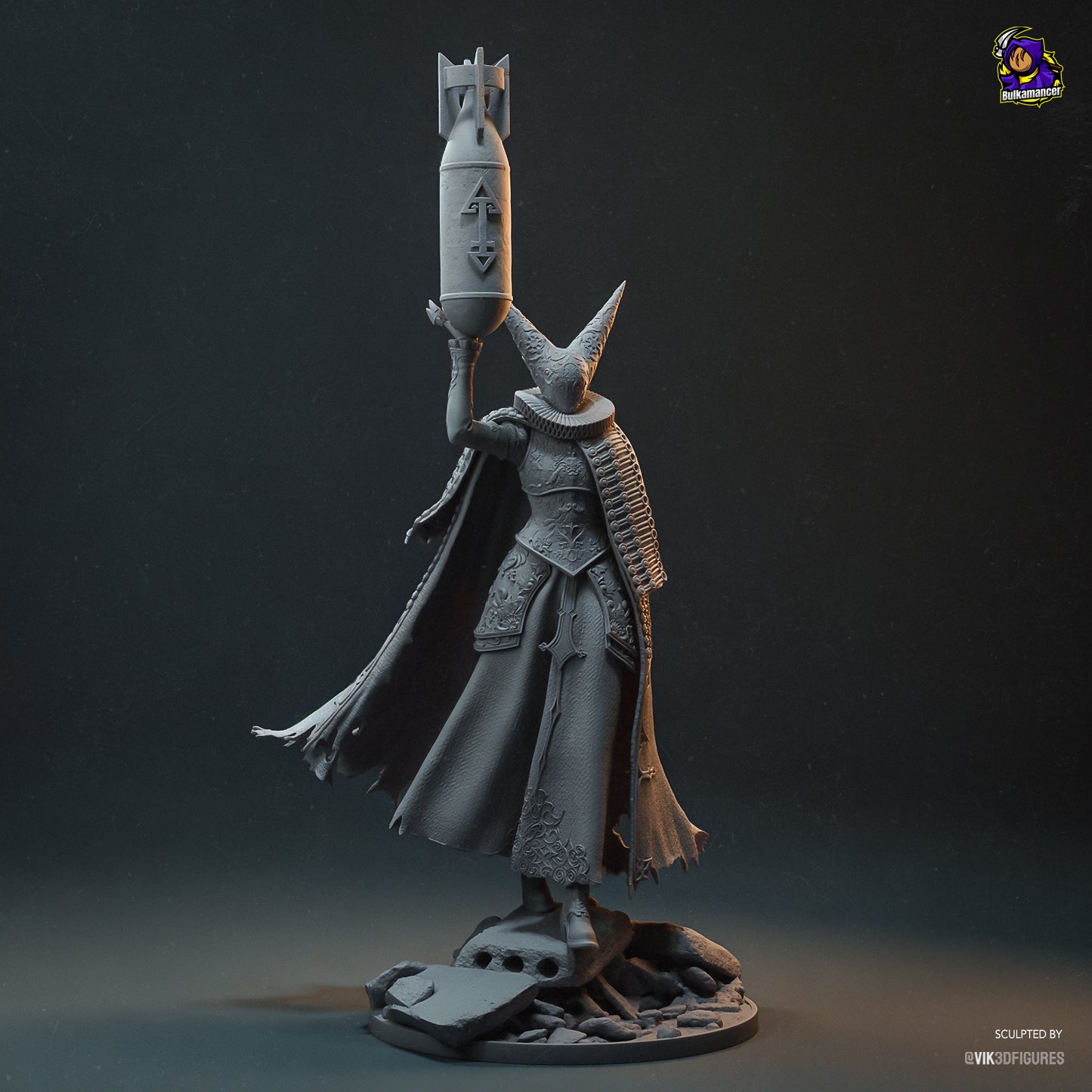 Bulkamancer Sculps Artillery Witch - Trench Crusade