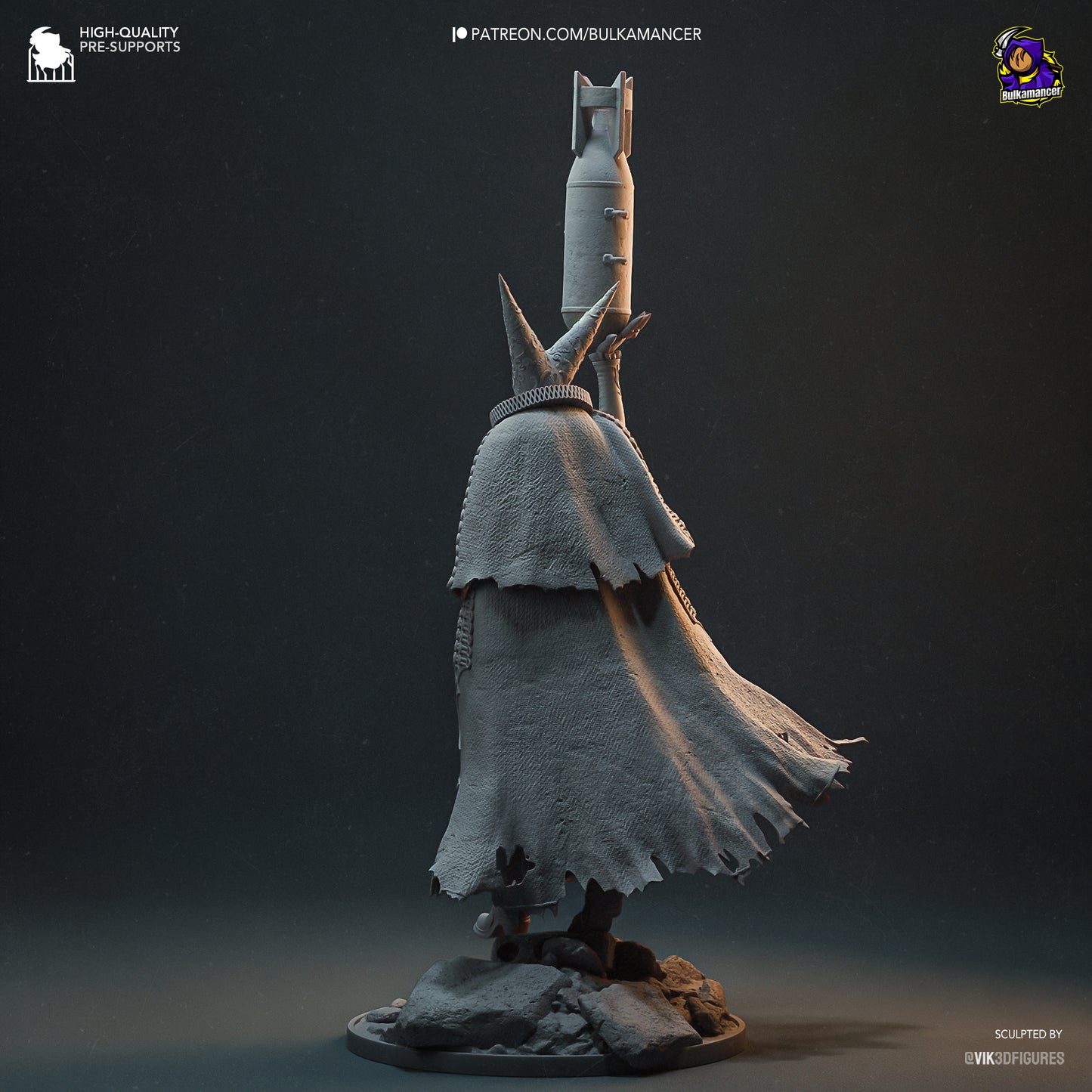 Bulkamancer Sculps Artillery Witch - Trench Crusade