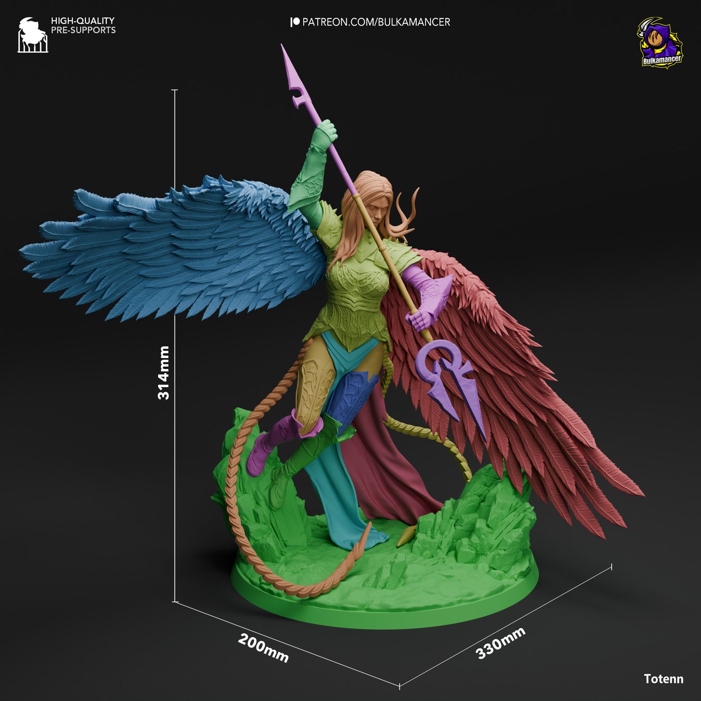 Bulkamancer Sculps Avacyn the Purifier - Magic: The Gathering