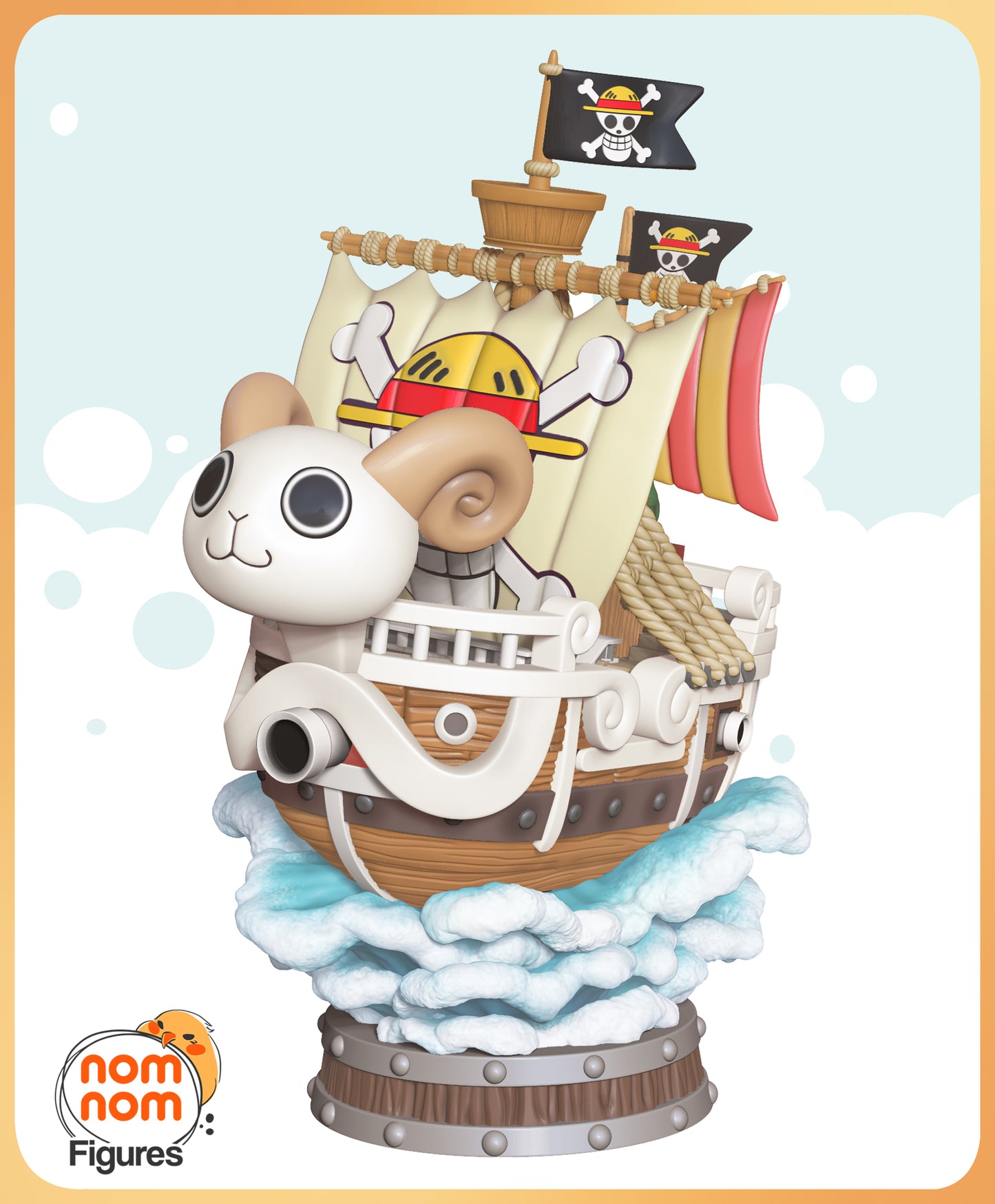 Nomnom Figures Chibi Going Merry - One Piece