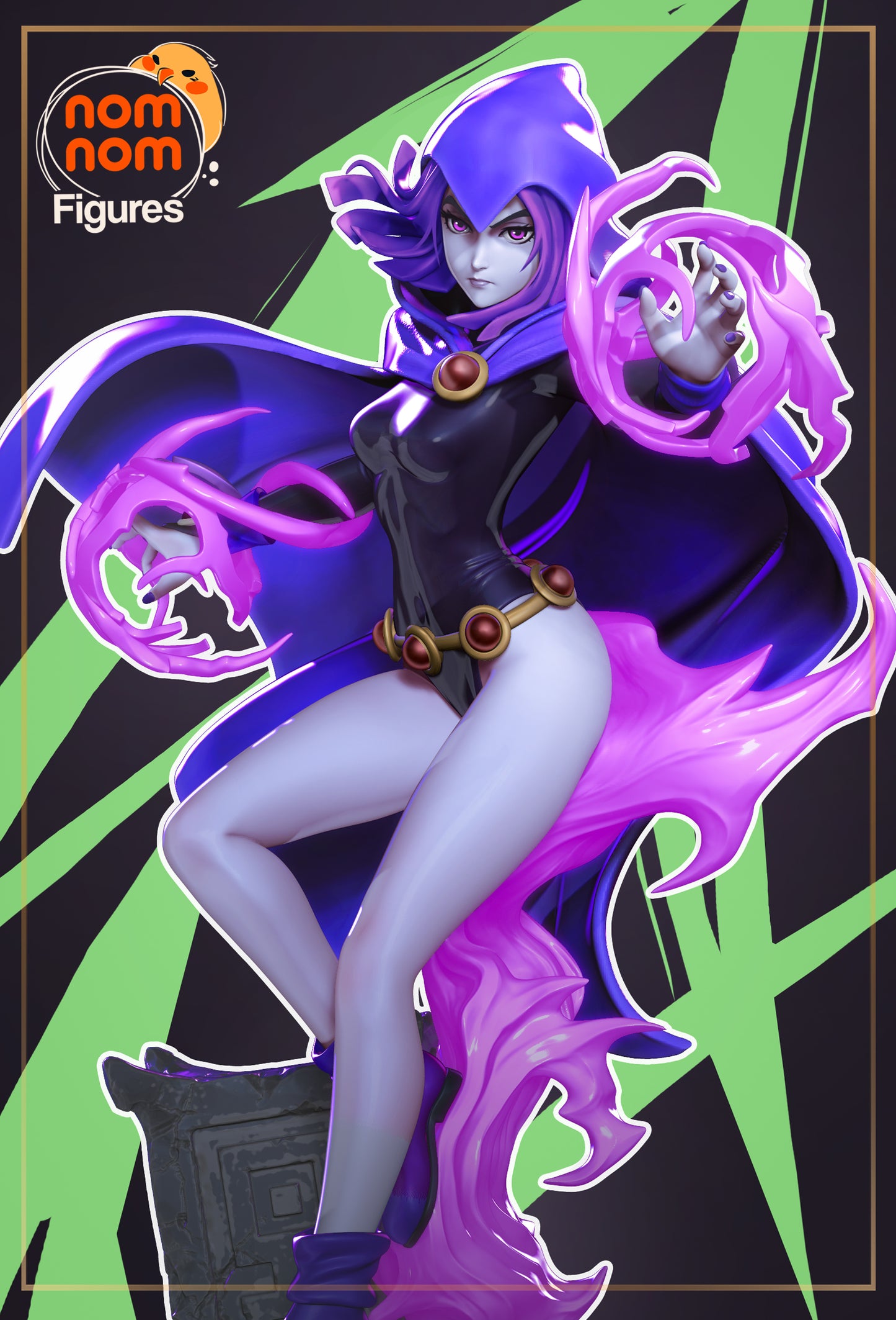 Nomnom Figures Raven - Teen Titans