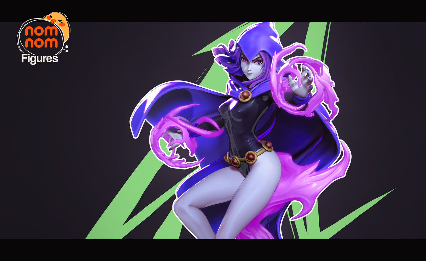 Nomnom Figures Raven - Teen Titans