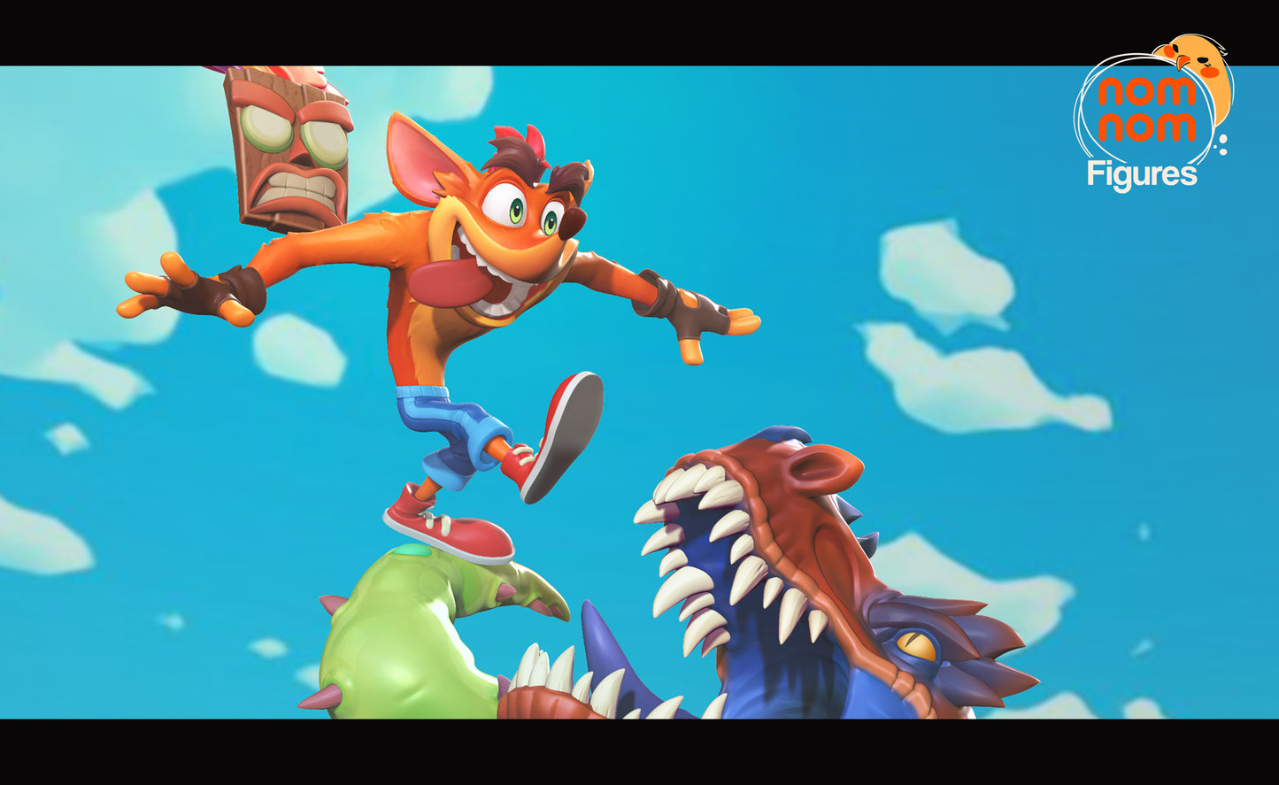 Nomnom Figures Crash - Crash Bandicoot