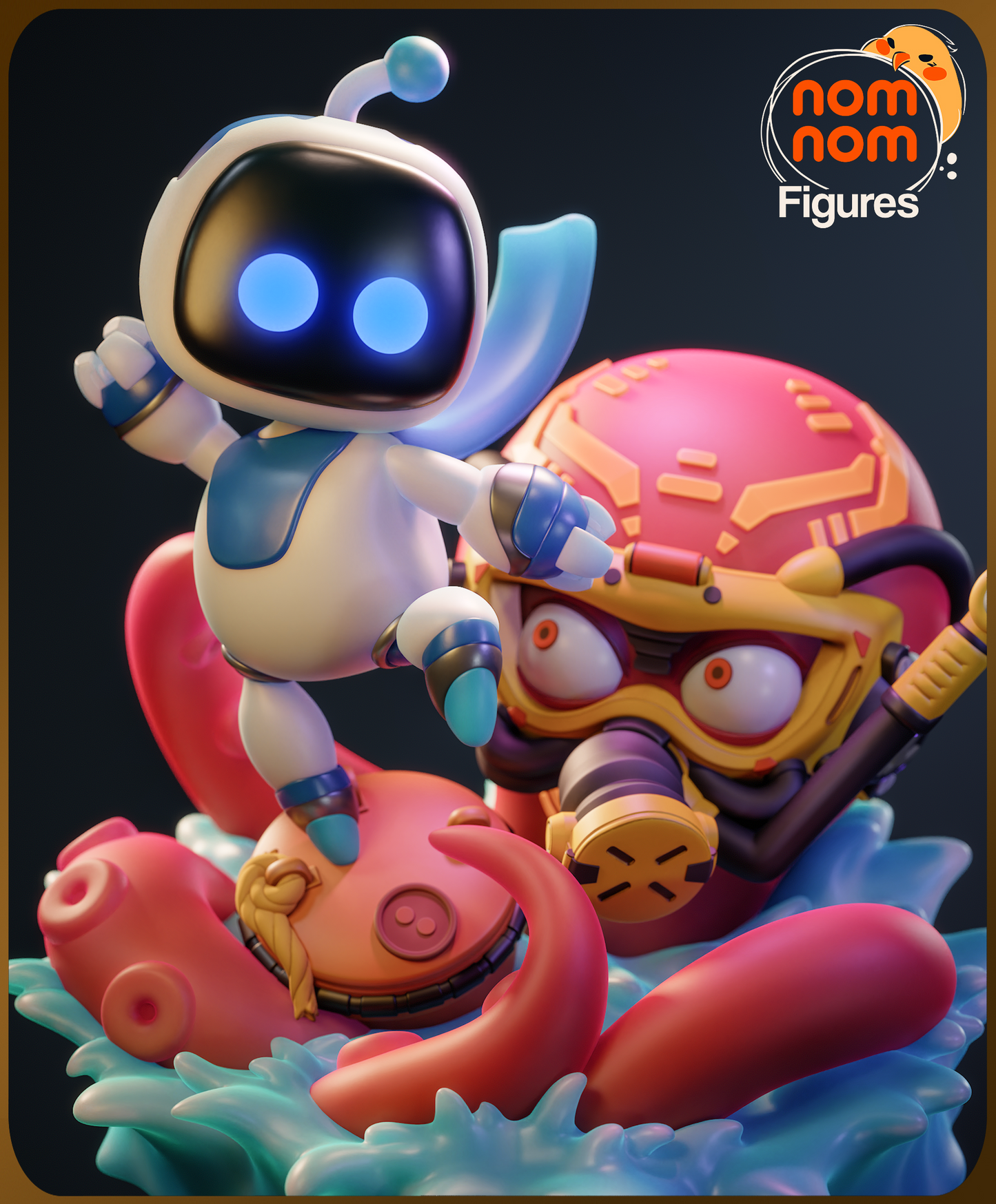 Nomnom Figures Chibi Astrobot - Astrobot