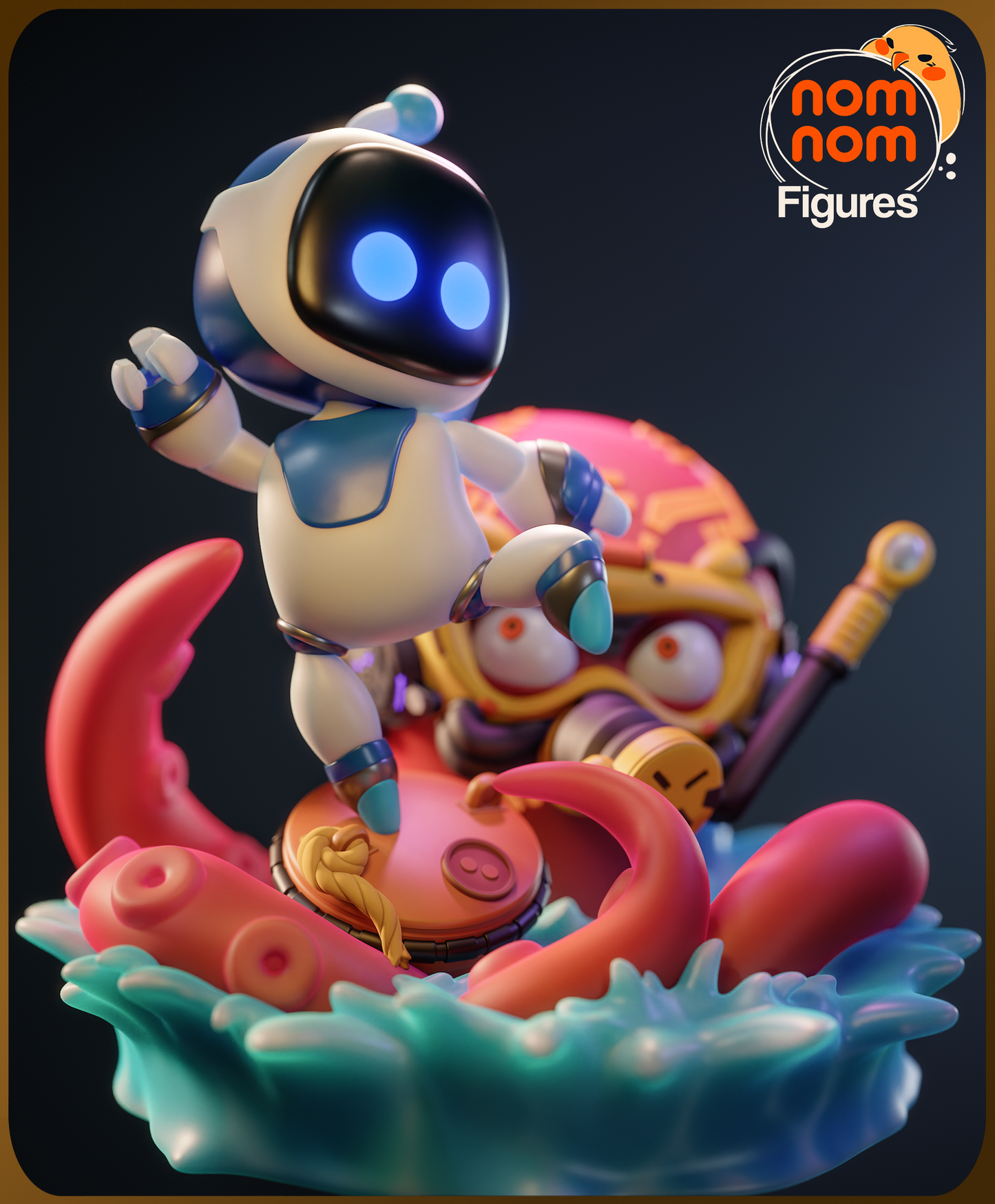 Nomnom Figures Chibi Astrobot - Astrobot