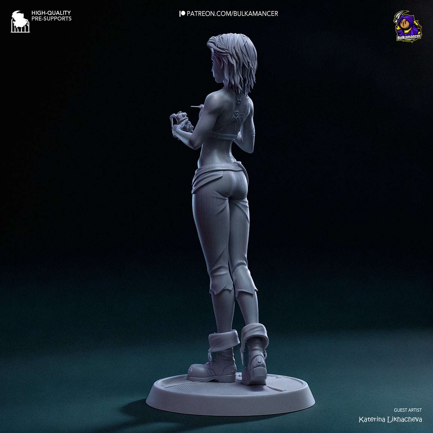 Bulkamancer Sculps Broken Jinx - Arcane League of Legends